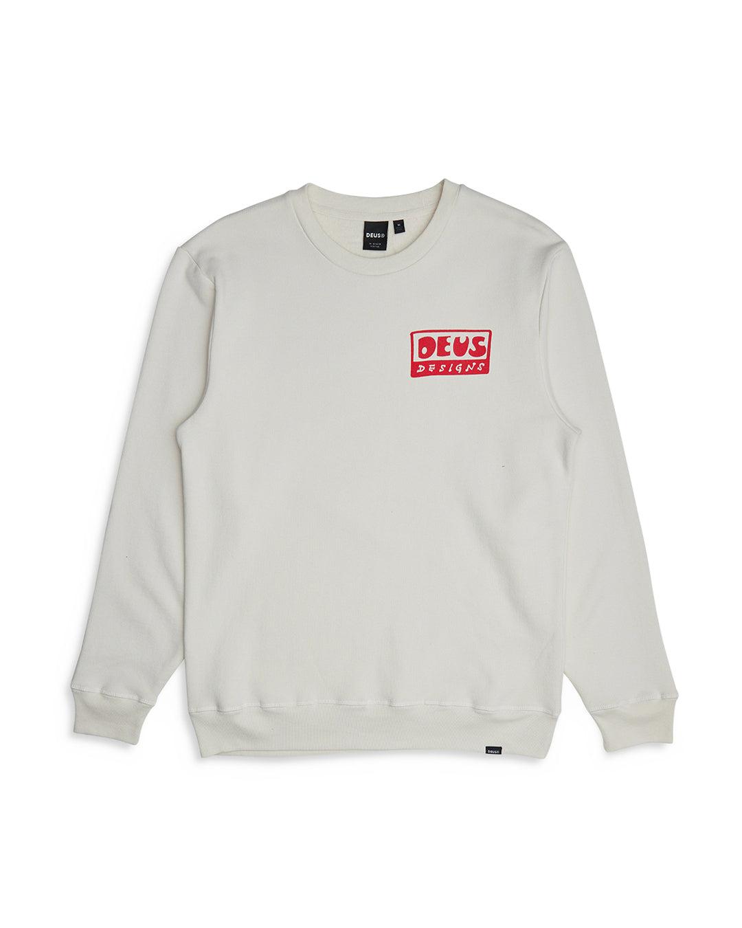 Nice To See You Crew - Vintage White Product Image