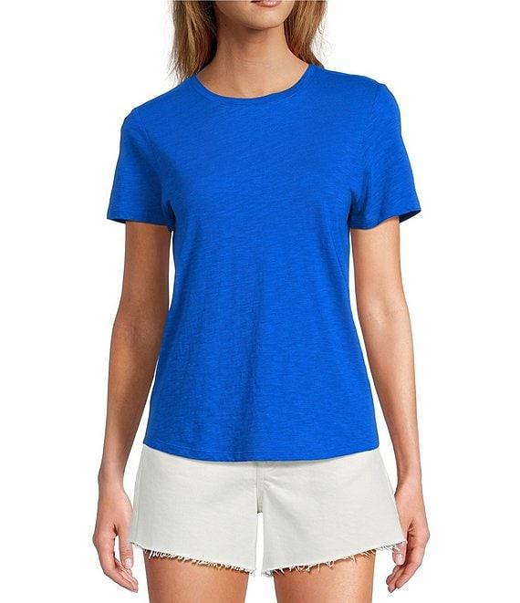 Antonio Melani Pamela Short Sleeve Knit Cotton Tee shirt Product Image