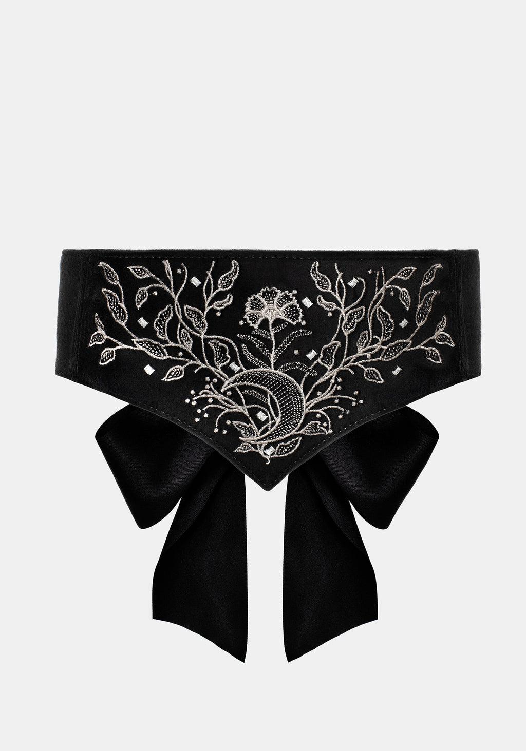 Morrigan Star Crossed Embroidered Waist Belt Product Image