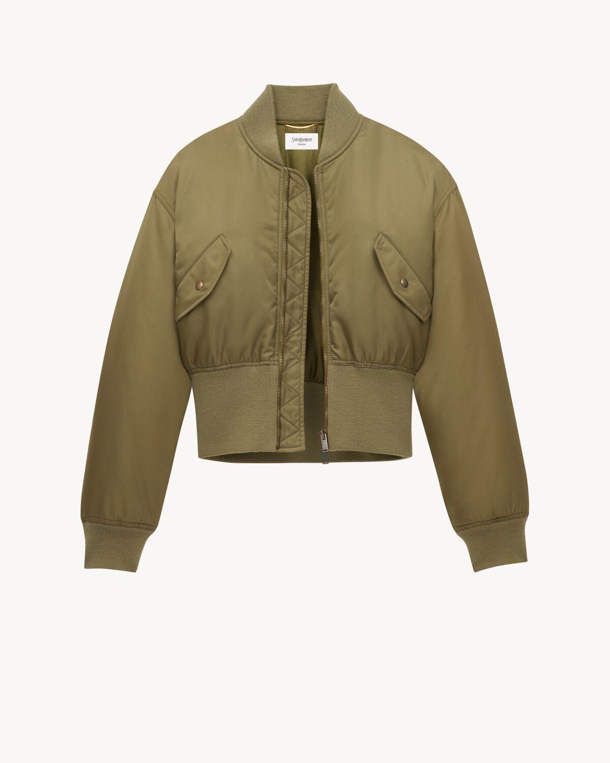 bomber jacket in nylon Product Image