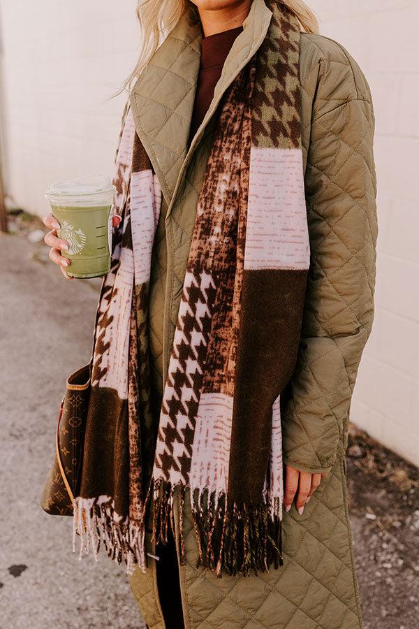 Falls First Chill Scarf in Martini Olive Product Image