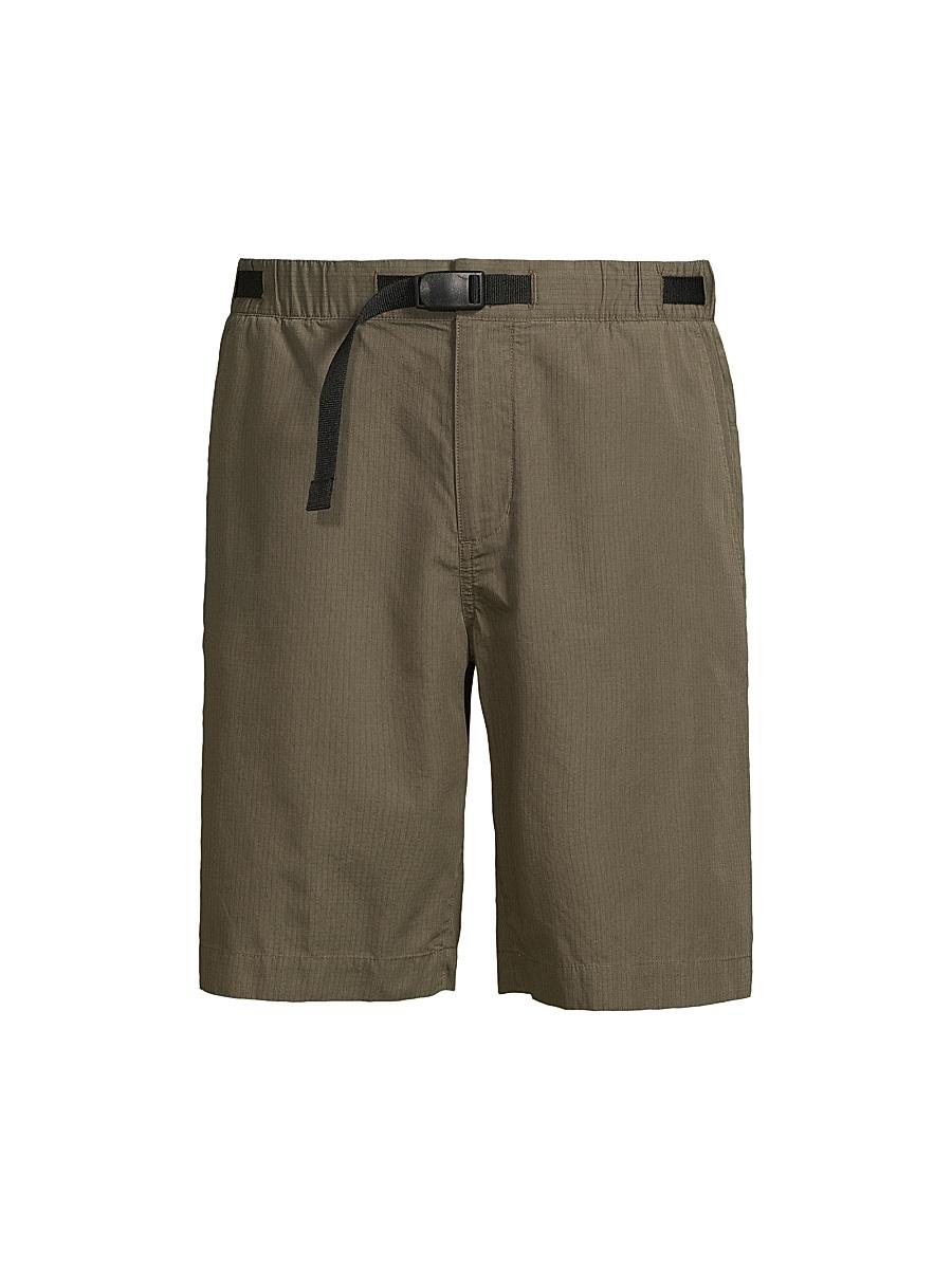 Mens Italian Cotton Ripstop Belted Short Vince Product Image