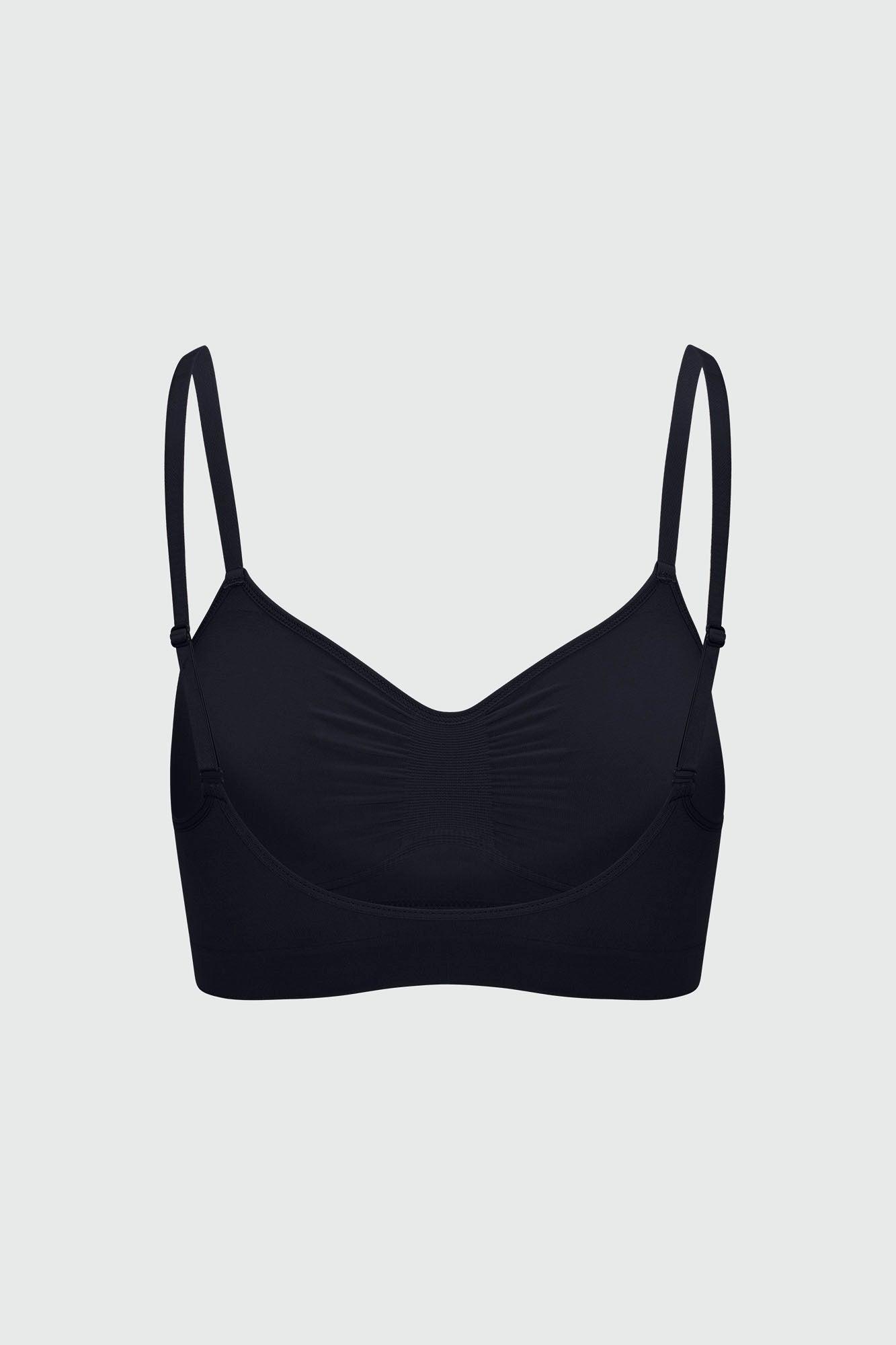 Nova Sculpt Seamless Strong Compression Bralette - Black Female Product Image