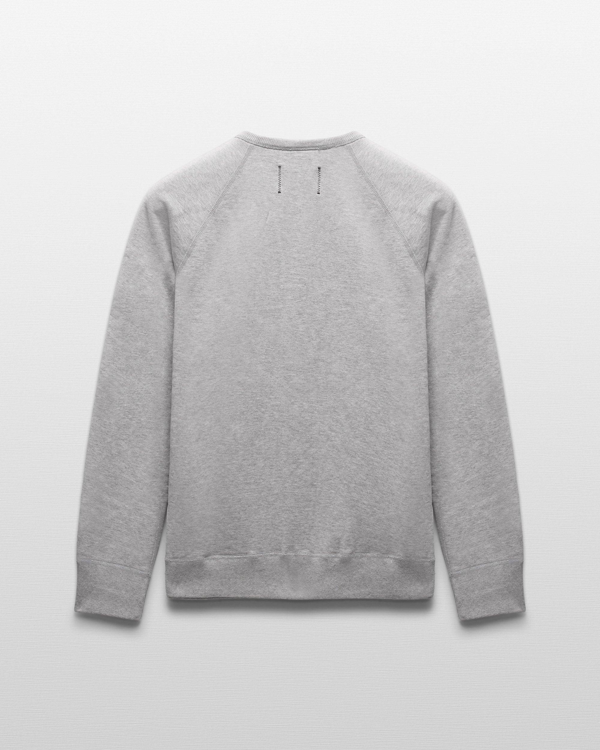 Midweight Terry Slim Crewneck - Vault Male Product Image