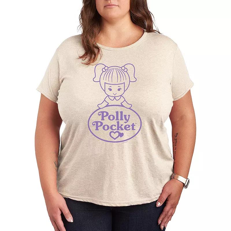 Plus Polly Pocket Logo And Doll Graphic Tee, Women's,  Product Image
