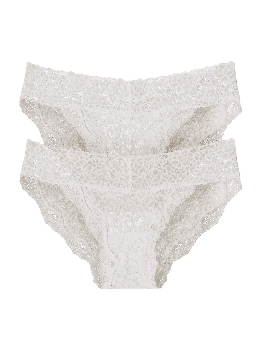 Womens Stretch Lace Brief Set Product Image