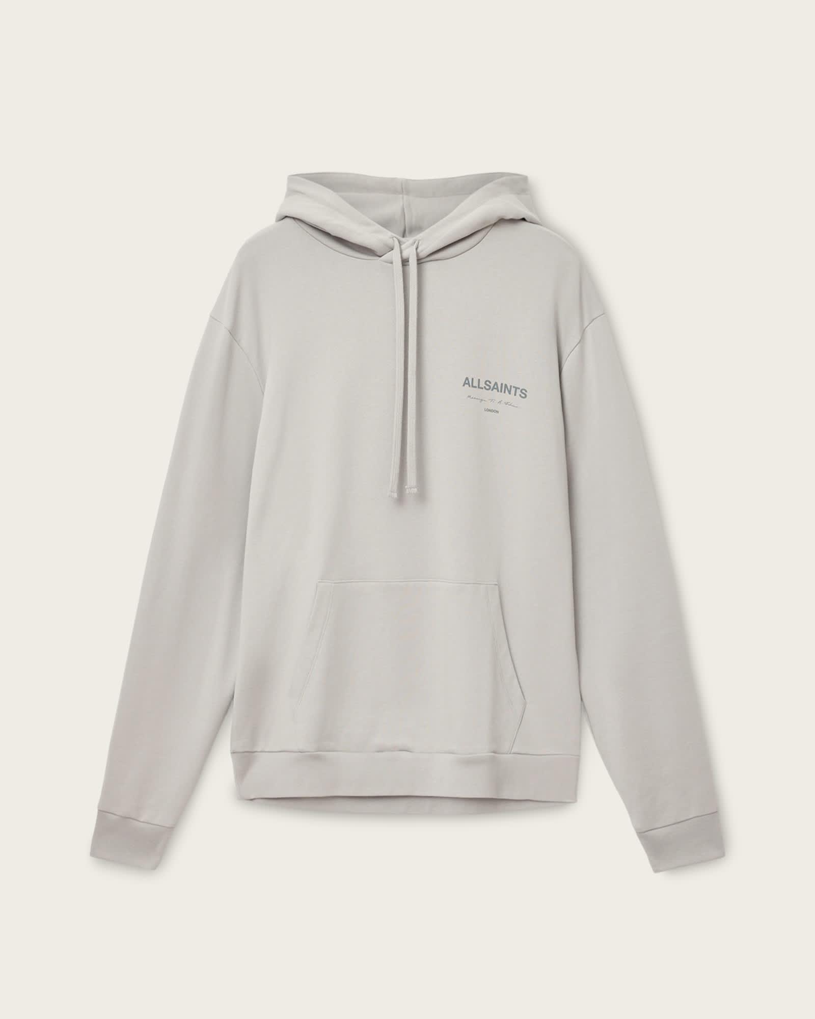 Future Relaxed Fit Hoodie CARBON GREY | ALLSAINTS US Product Image