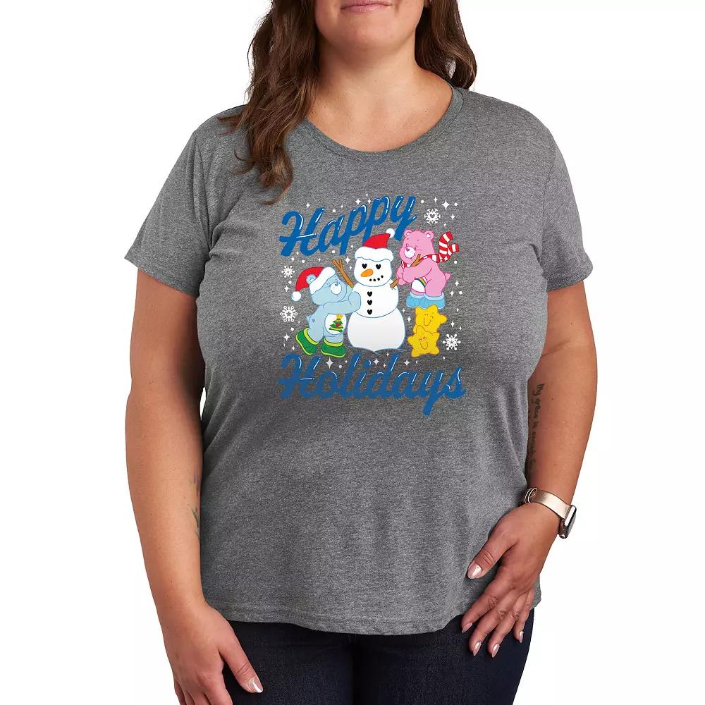 Plus Care Bears Happy Holidays Graphic Tee, Women's,  Product Image