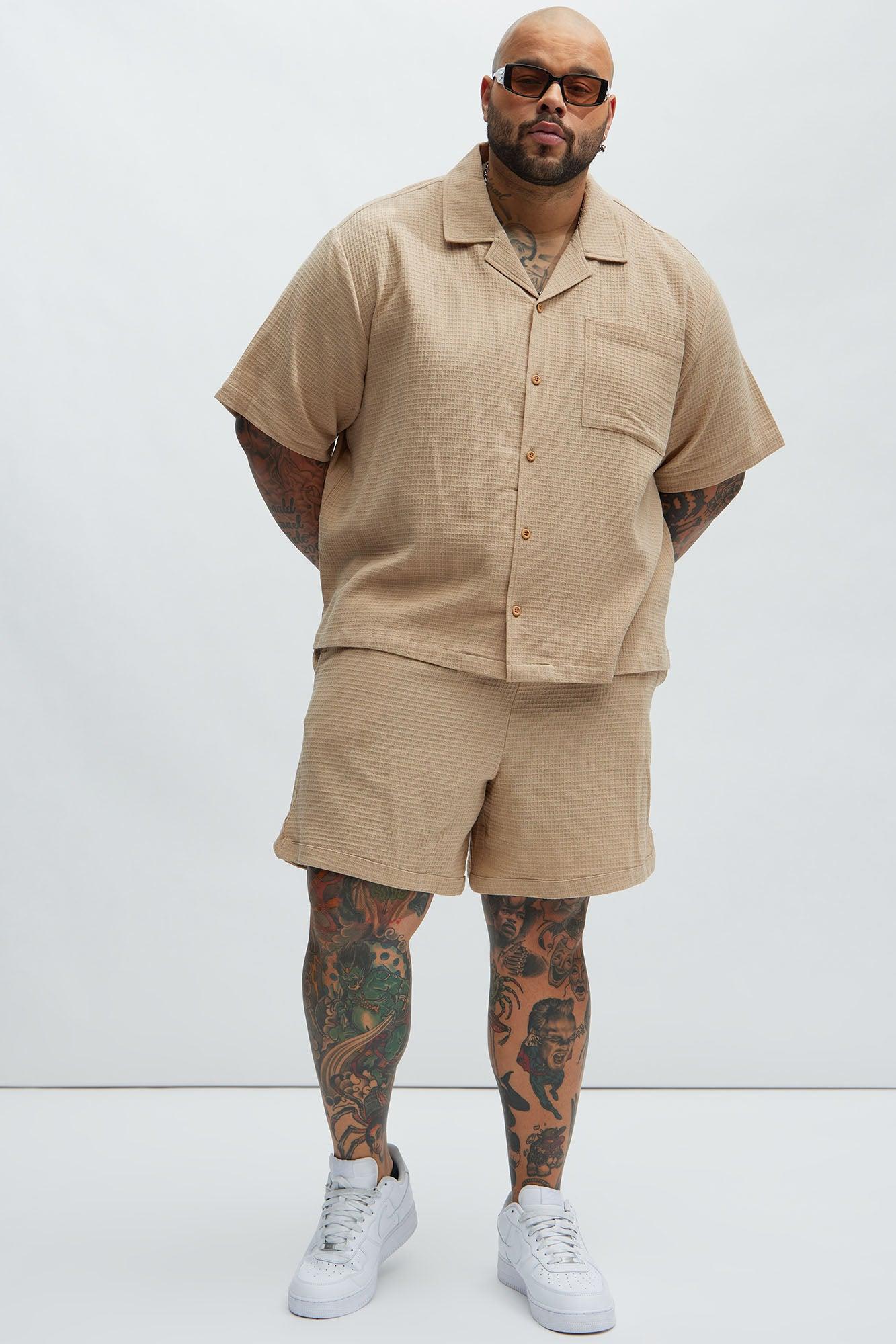 Belgian Textured Shirt - Tan Product Image