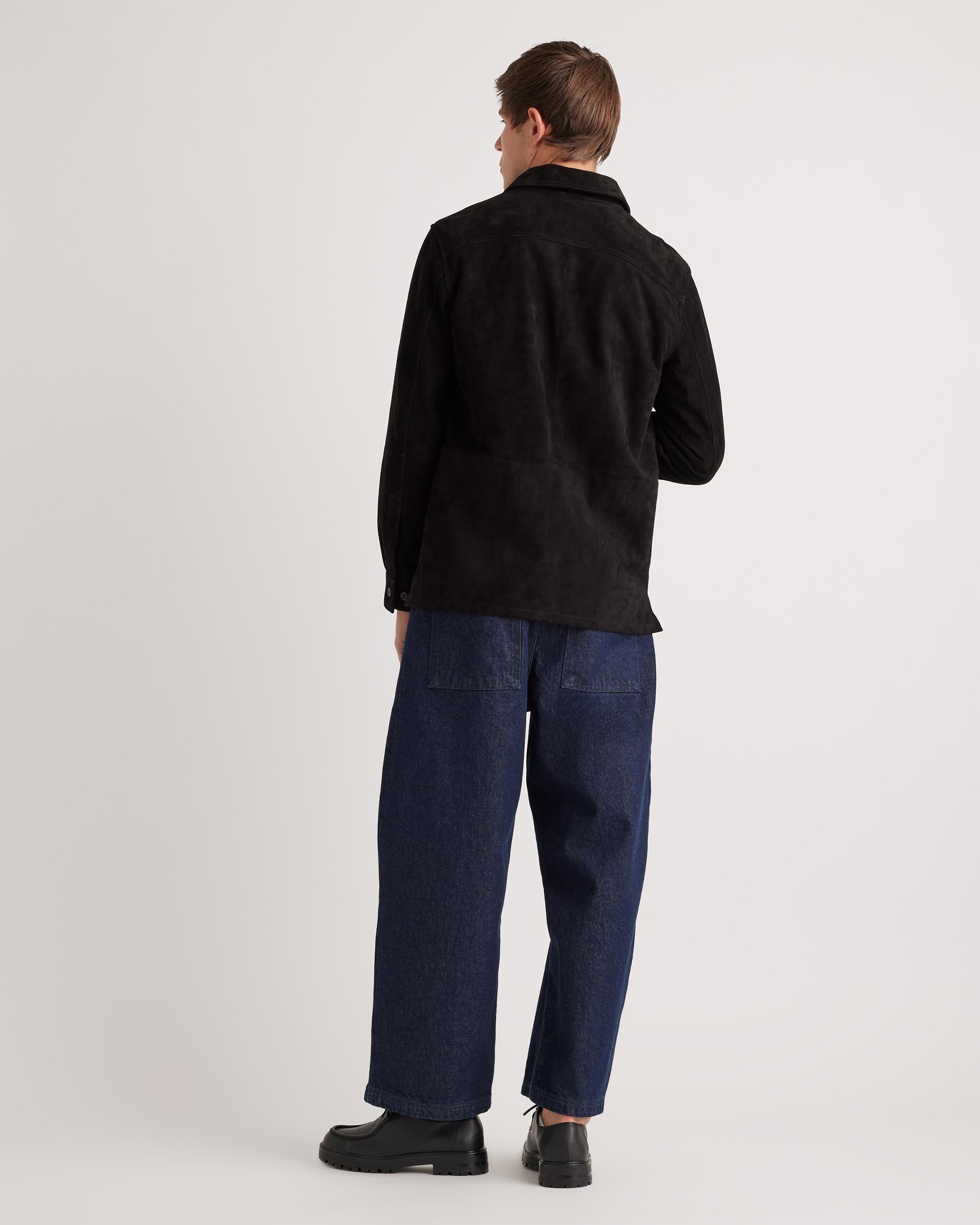 Quince | Men's 100% Suede Overshirt Suede Leather Product Image