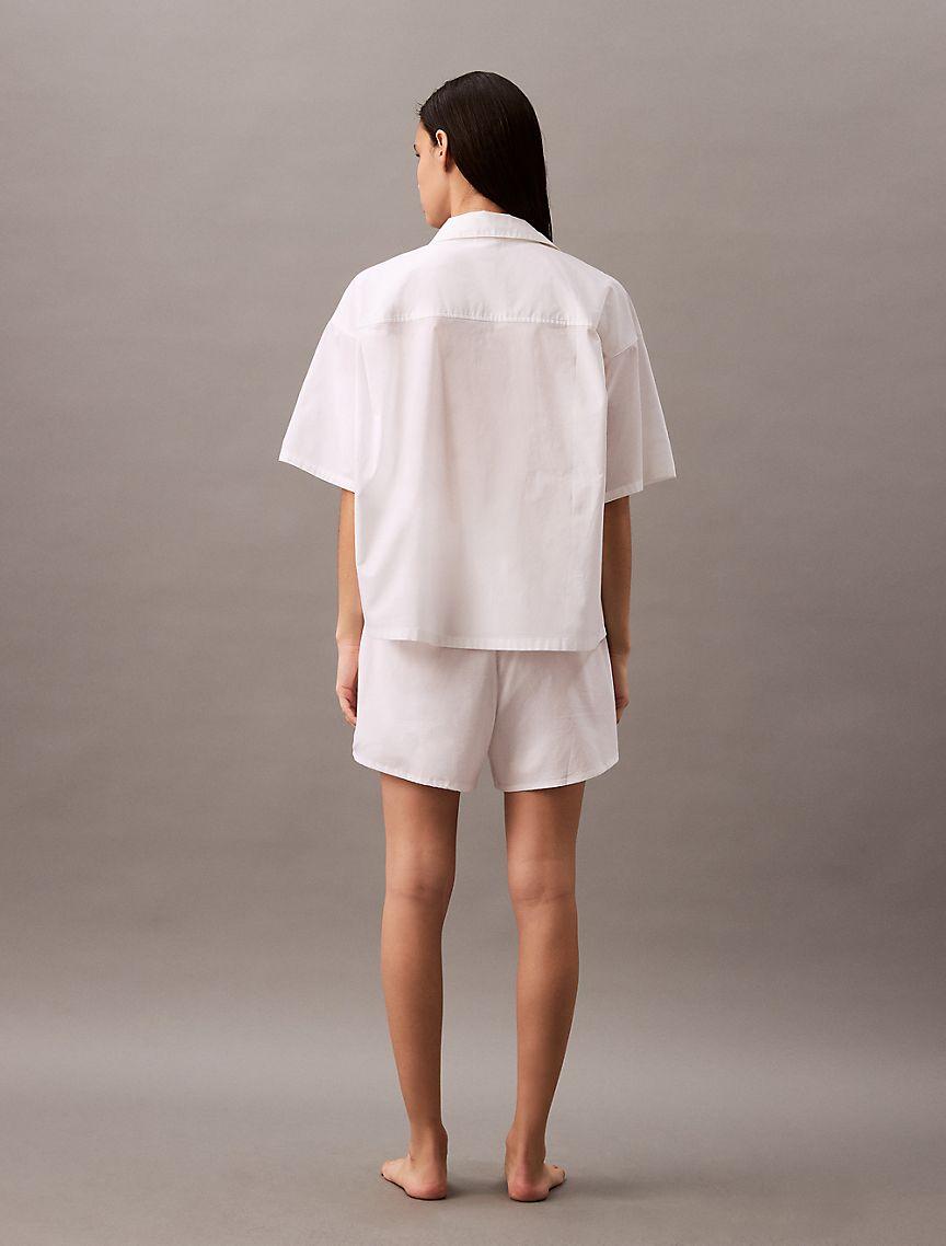 Cotton Poplin Lounge Shorts Product Image