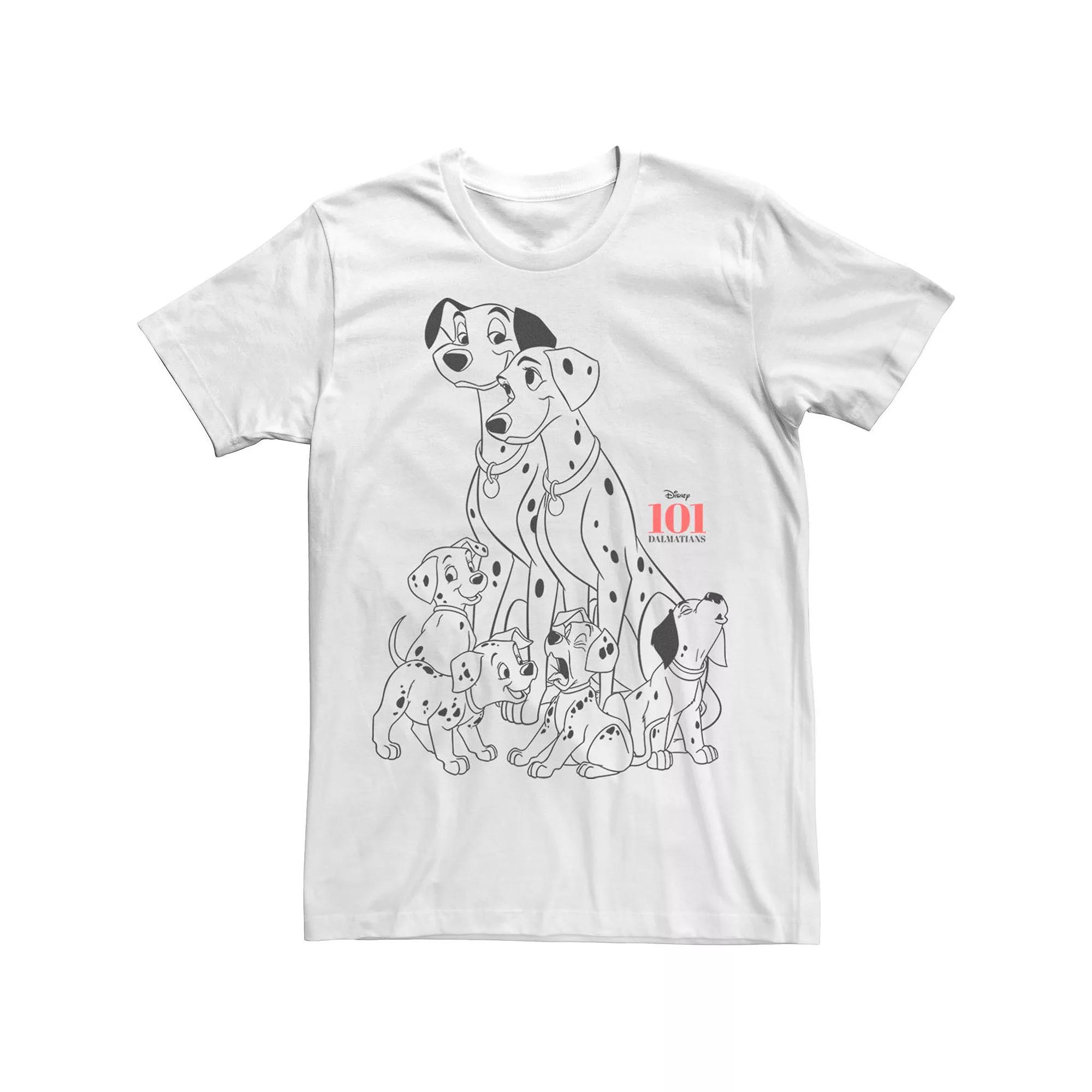 Disney's 101 Dalmatians Men's Family Group Shot Tee,  Product Image