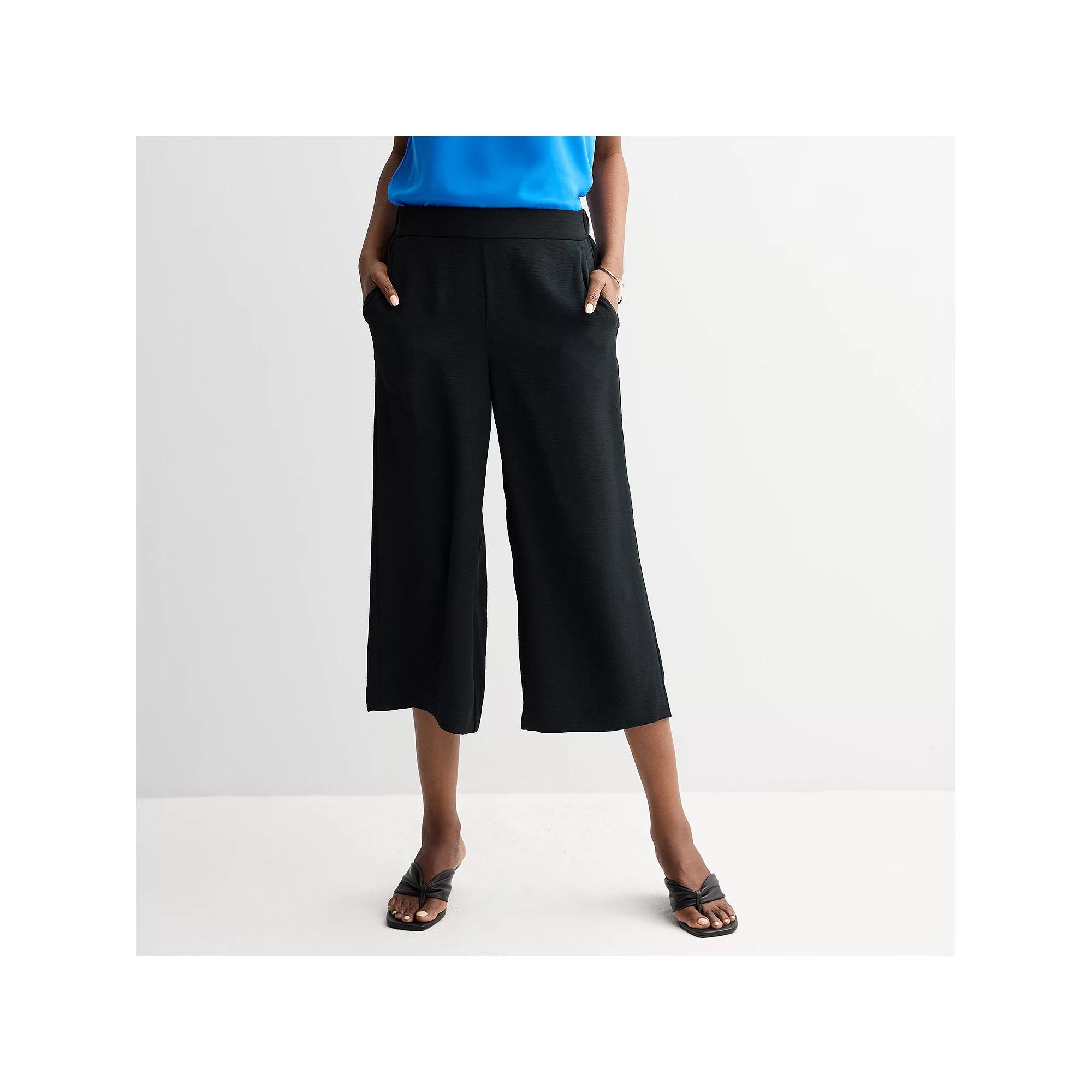 Women's Nine West Pull-On Wide-Leg Crop Pants,  Product Image