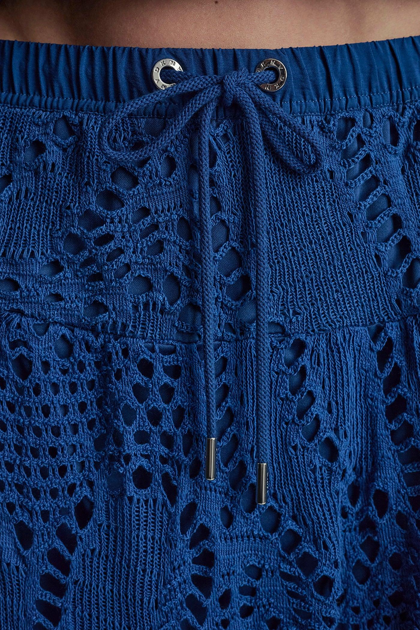 CROCHET LEAF MIDI SKIRT Product Image
