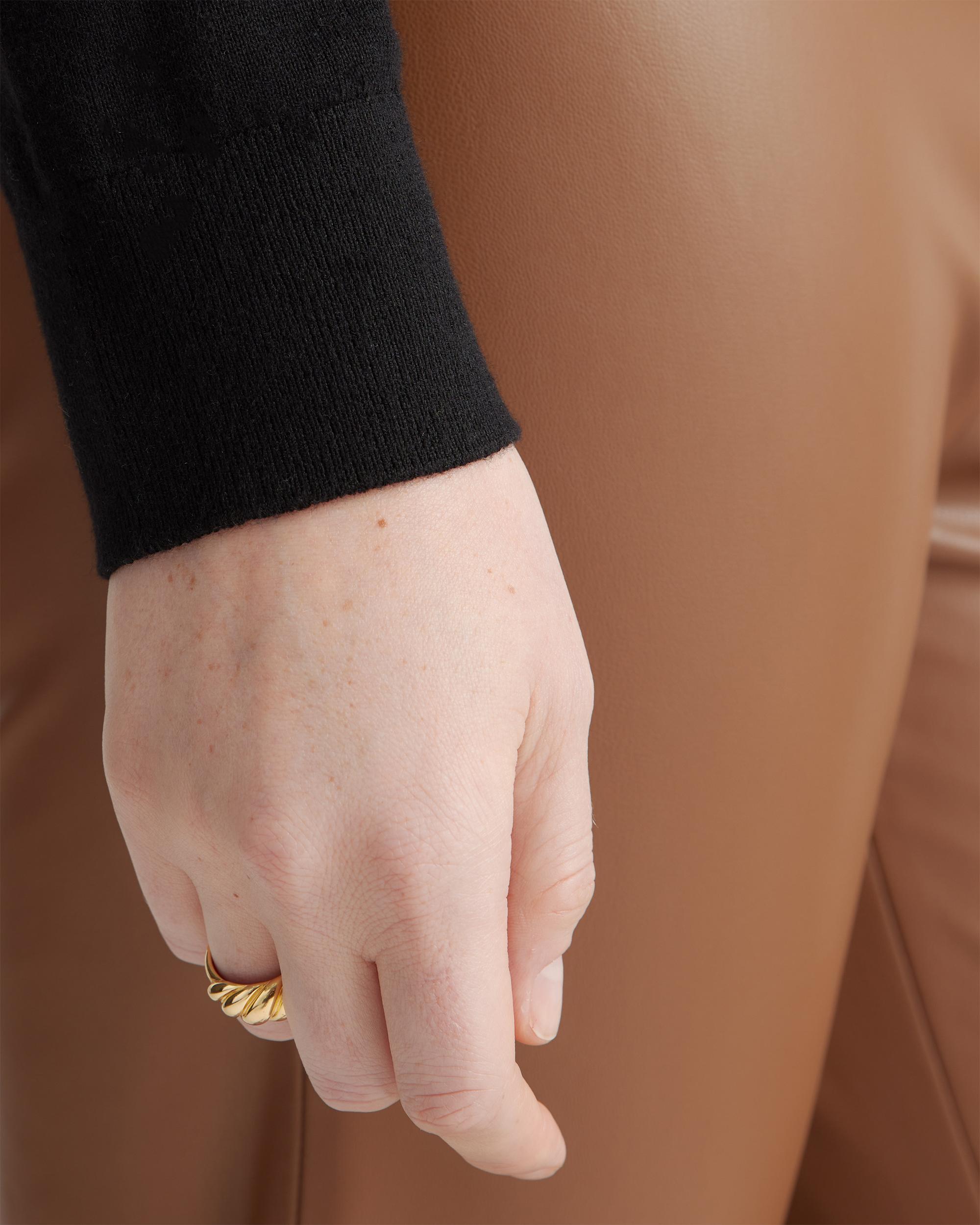 Quince | Women's Lightweight Cotton Cashmere Crew Sweater Organic Cotton Product Image