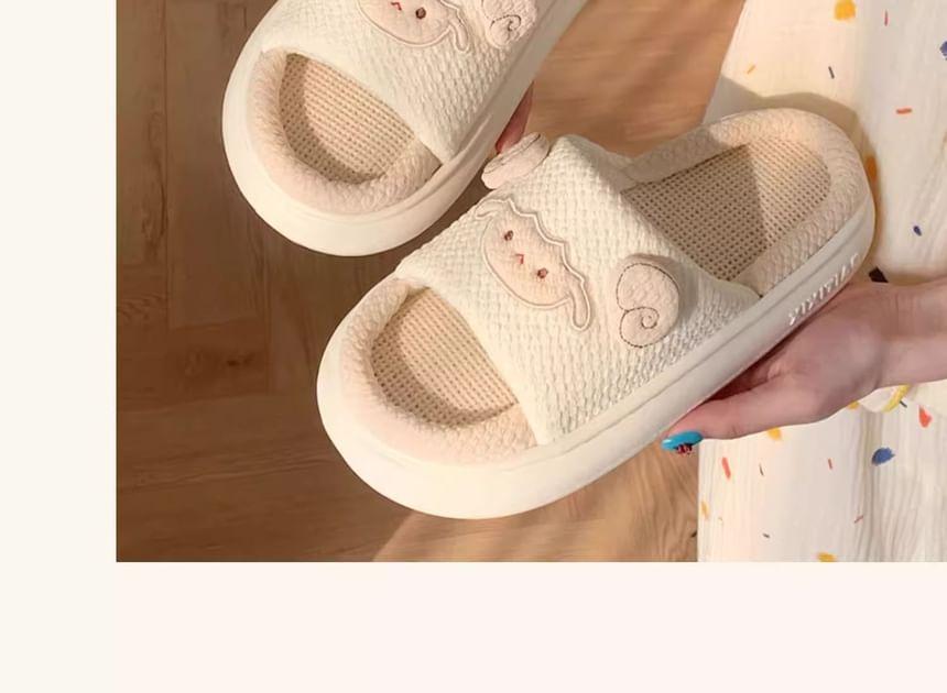 Sheep Home Slippers Product Image