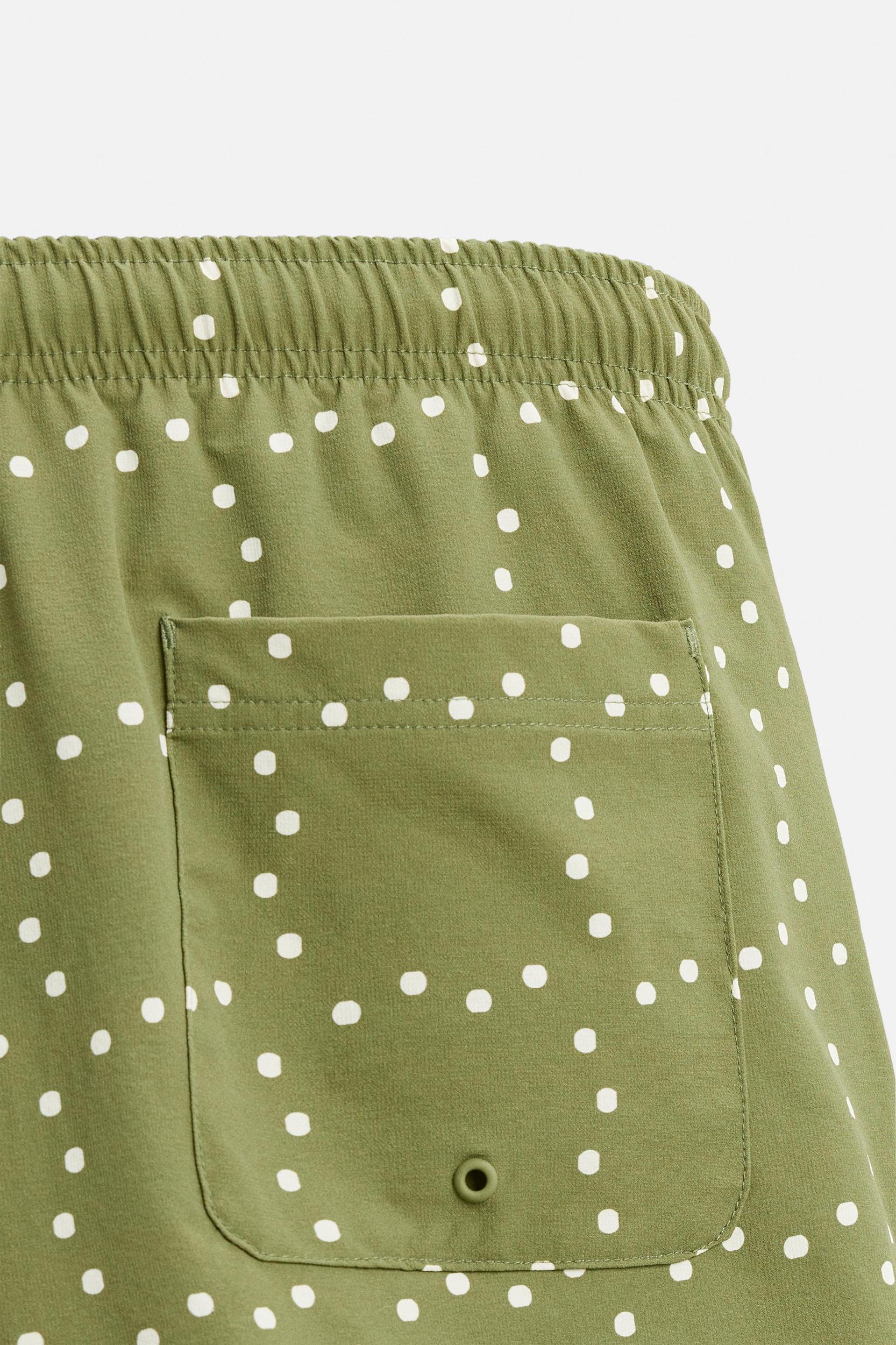 ABSTRACT PRINT MID-LENGTH SWIMSUIT Product Image