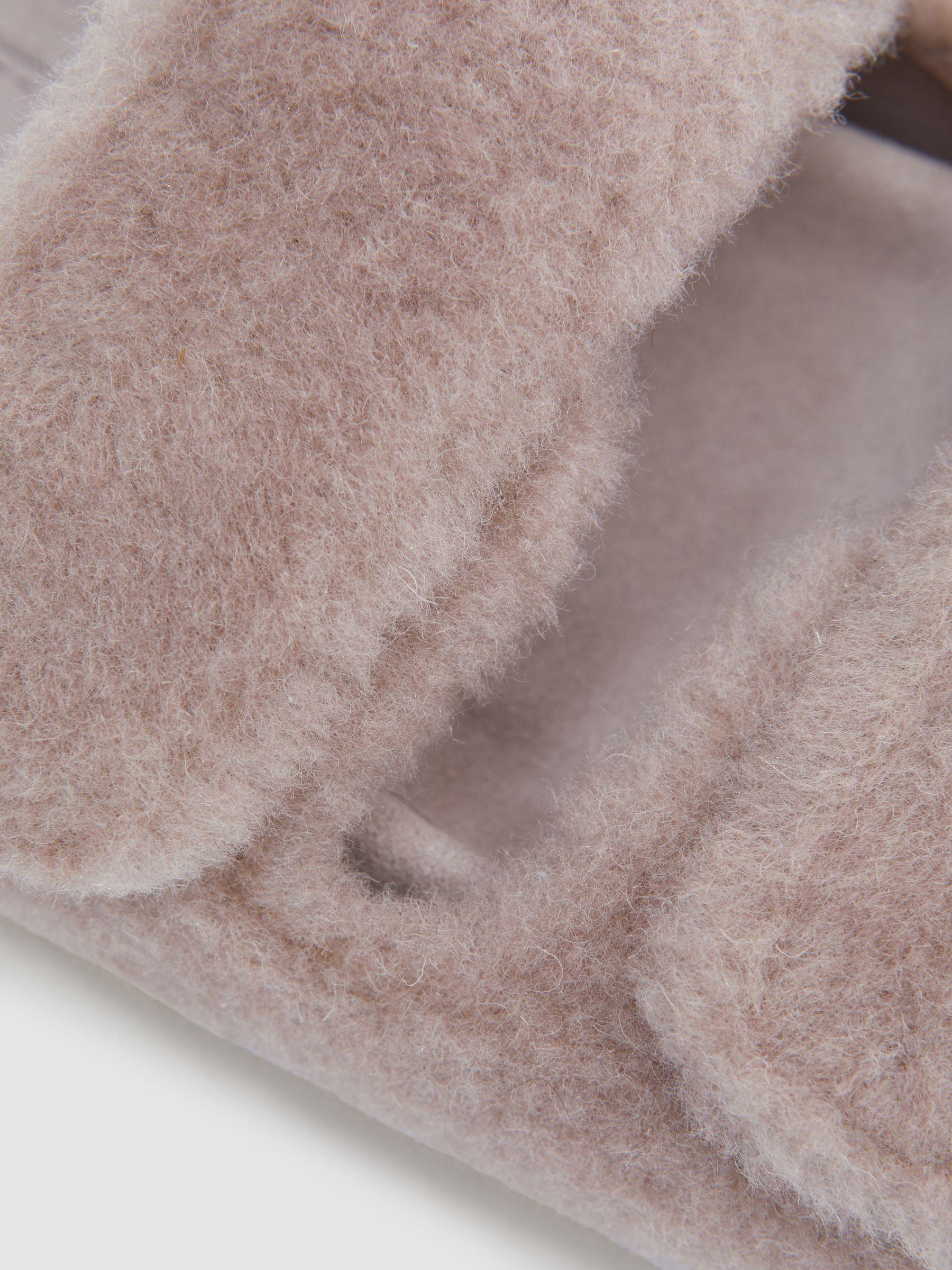 Wool Sliders in Taupe Product Image