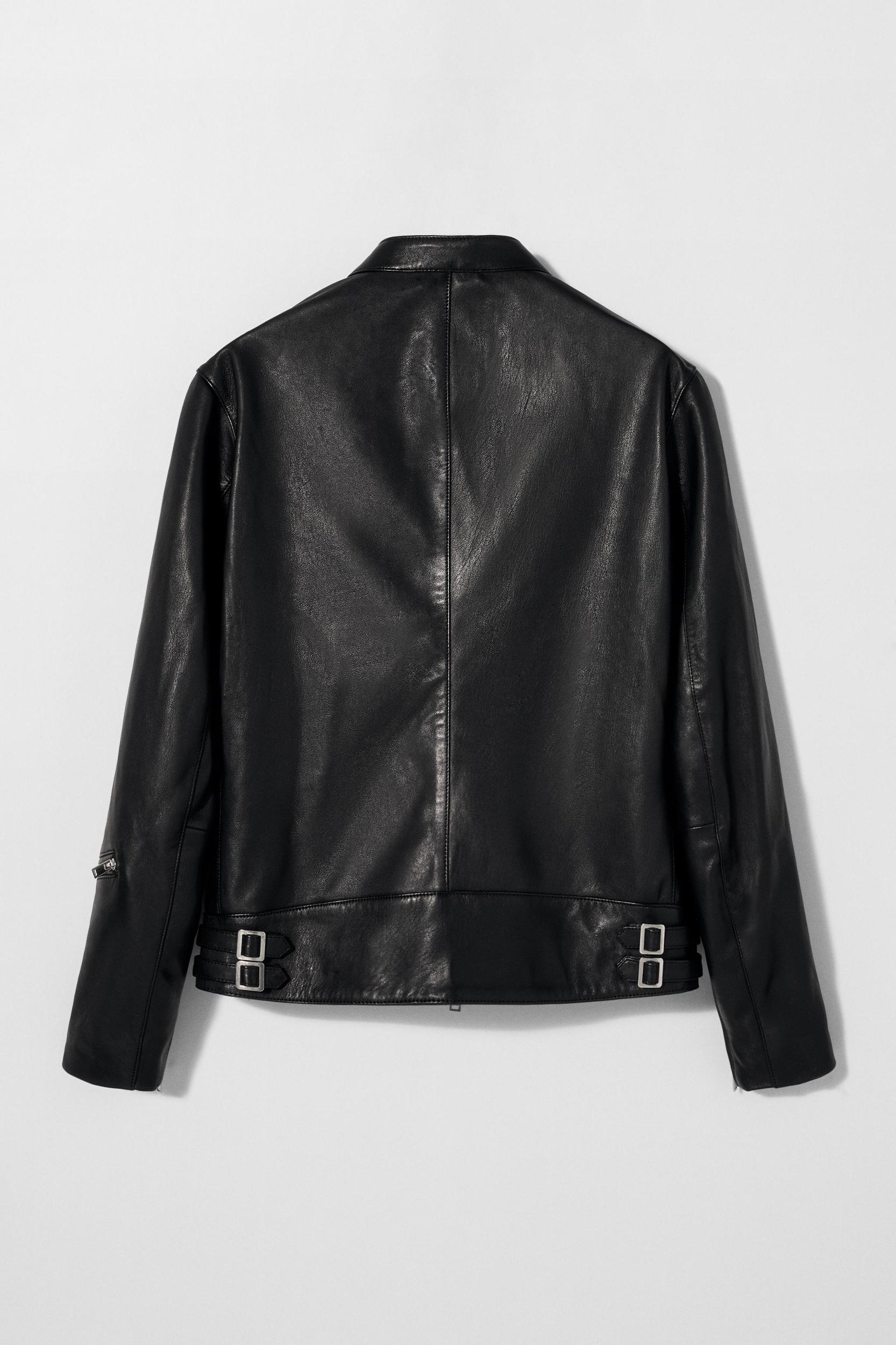 LEATHER JACKET BOBBY GILLESPIE X ZARA Product Image