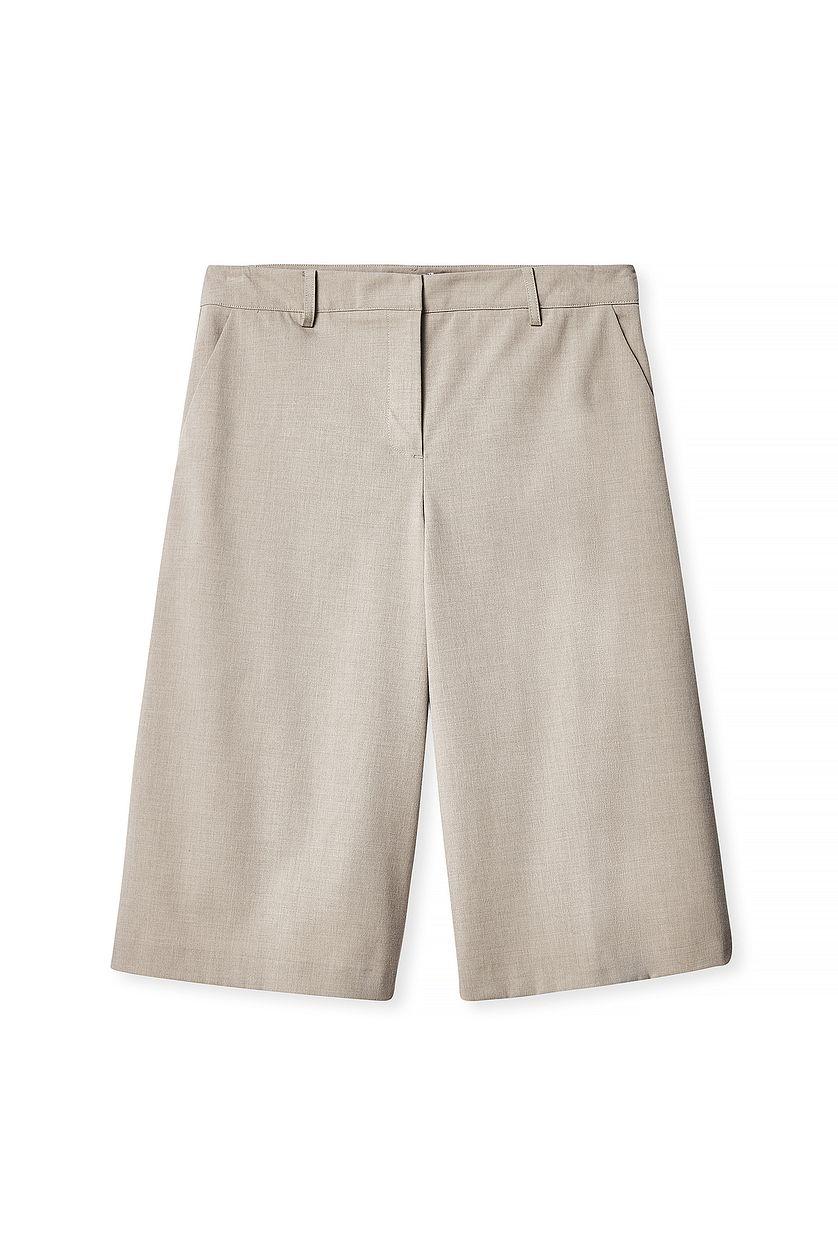 Mid Waist Long Shorts Product Image