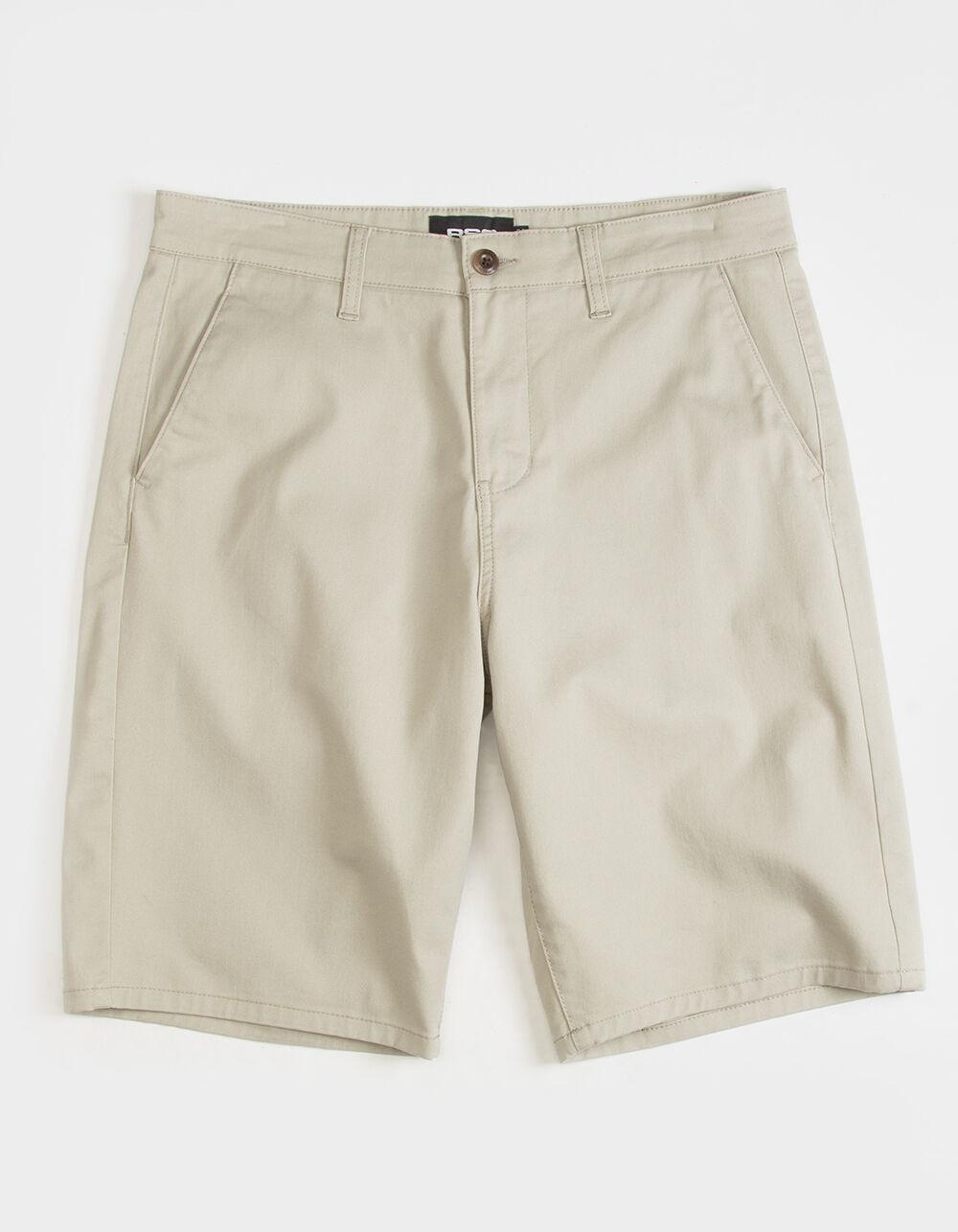 RSQ Mens Long 10" Chino Shorts - KHAKI Product Image