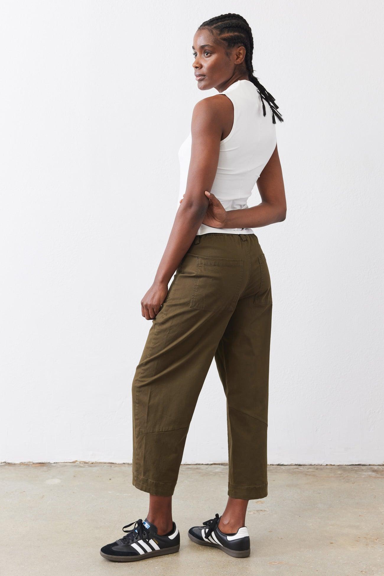 The Slouchy Soft Twill Pants Product Image