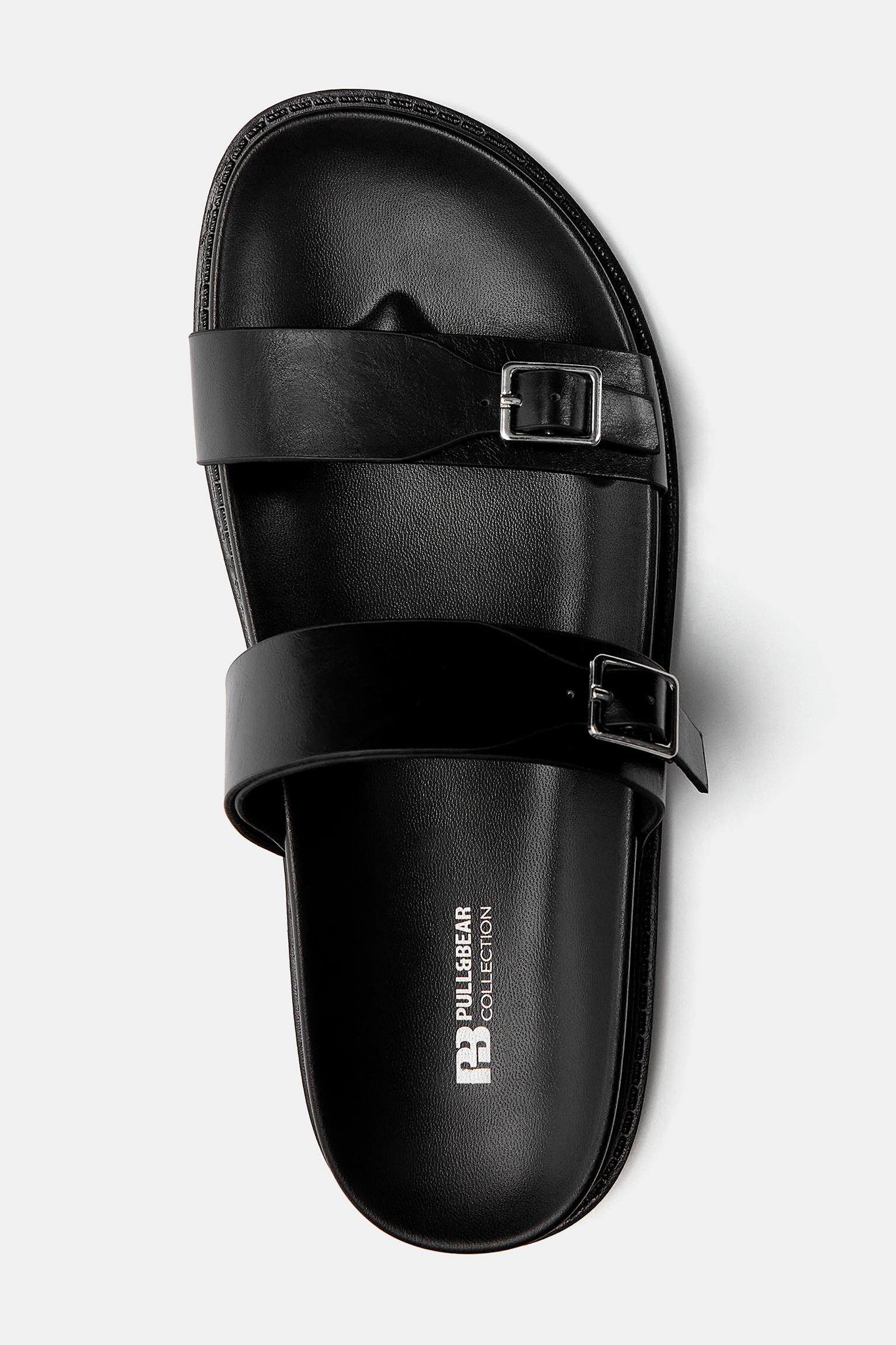 Flat sandals with straps Product Image