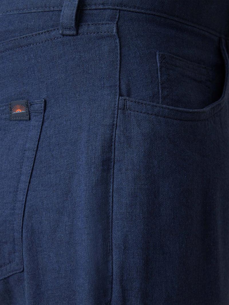 Movement™ Linen 5-Pocket Pant - Deep Sea Navy Product Image