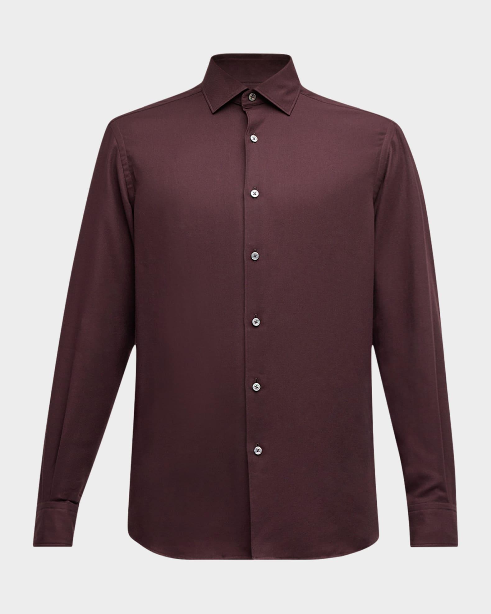 Men's Cashco Cotton and Cashmere Sport Shirt Product Image