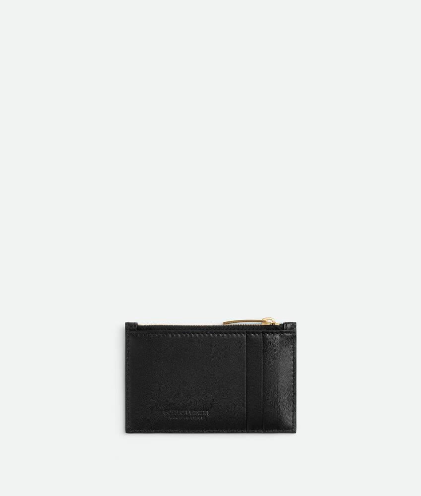 Women's Cassette Zipped Card Case in Black Product Image