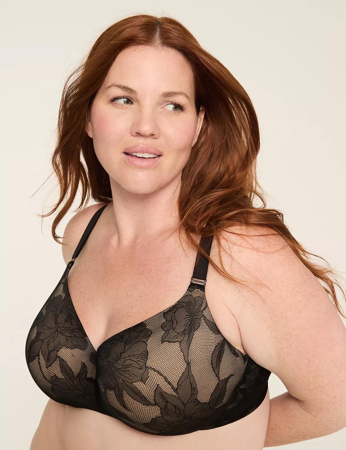 Invisible Lace Backsmoother Lightly Lined Balconette Bra Product Image