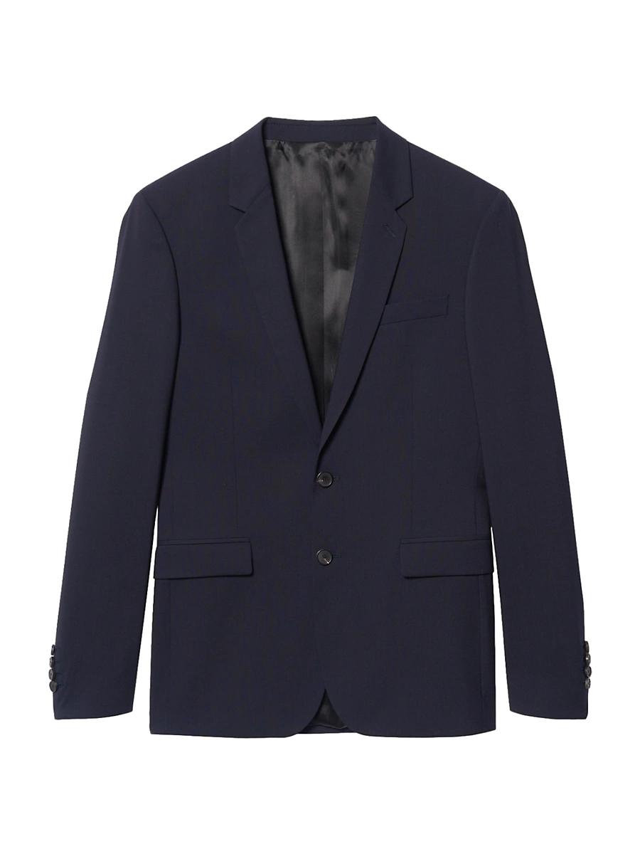 Mens Classic Wool Suit Jacket Product Image