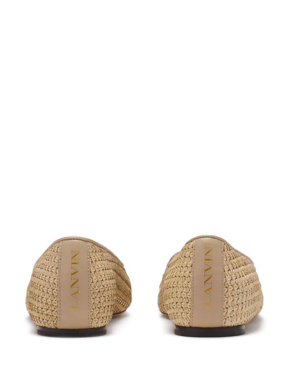 raffia ballet flats Product Image
