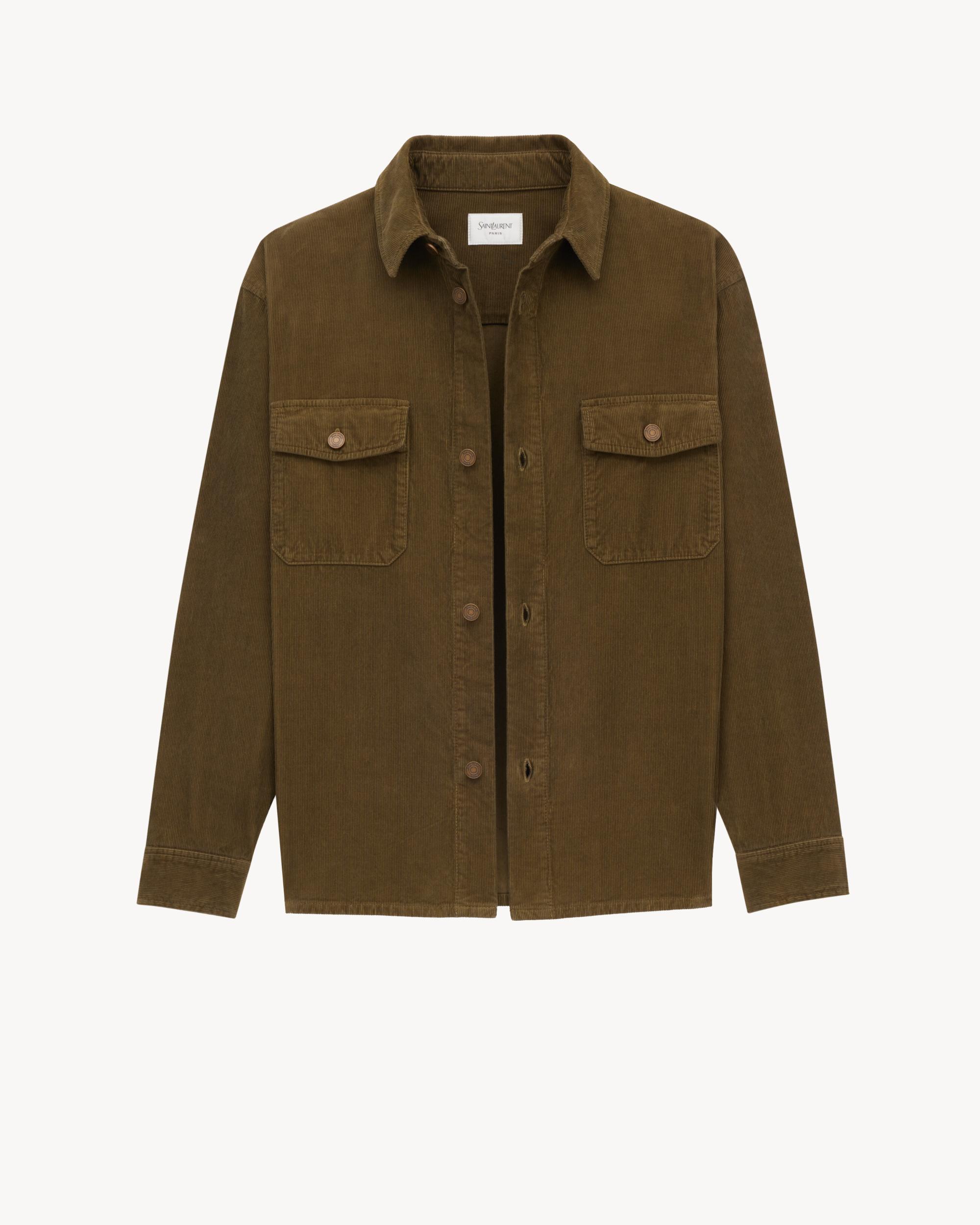 overshirt in corduroy Product Image