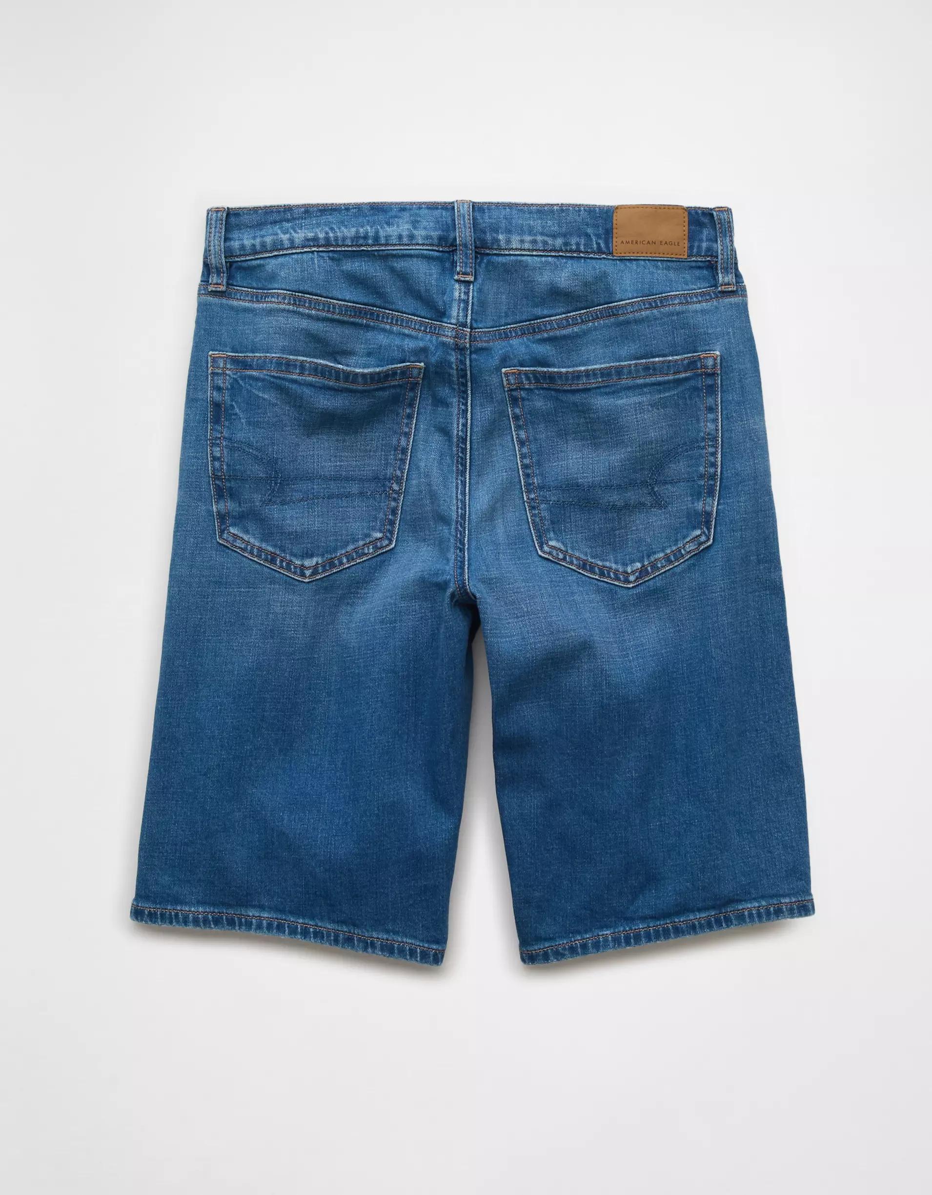 AE 11" Dreamy Drape Stretch High-Waisted Jort Product Image