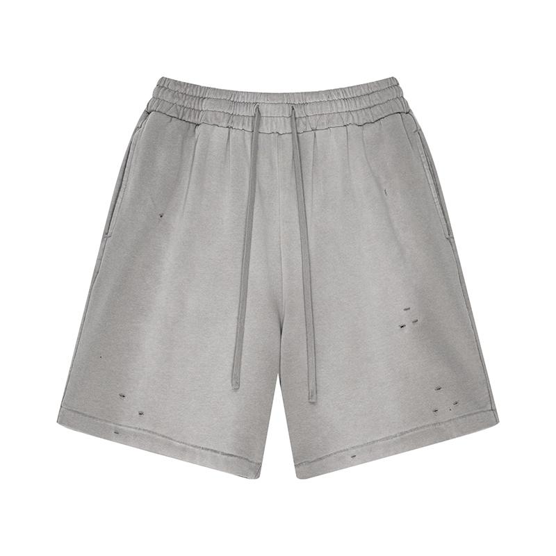 Vintage Washed Ripped Shorts Product Image
