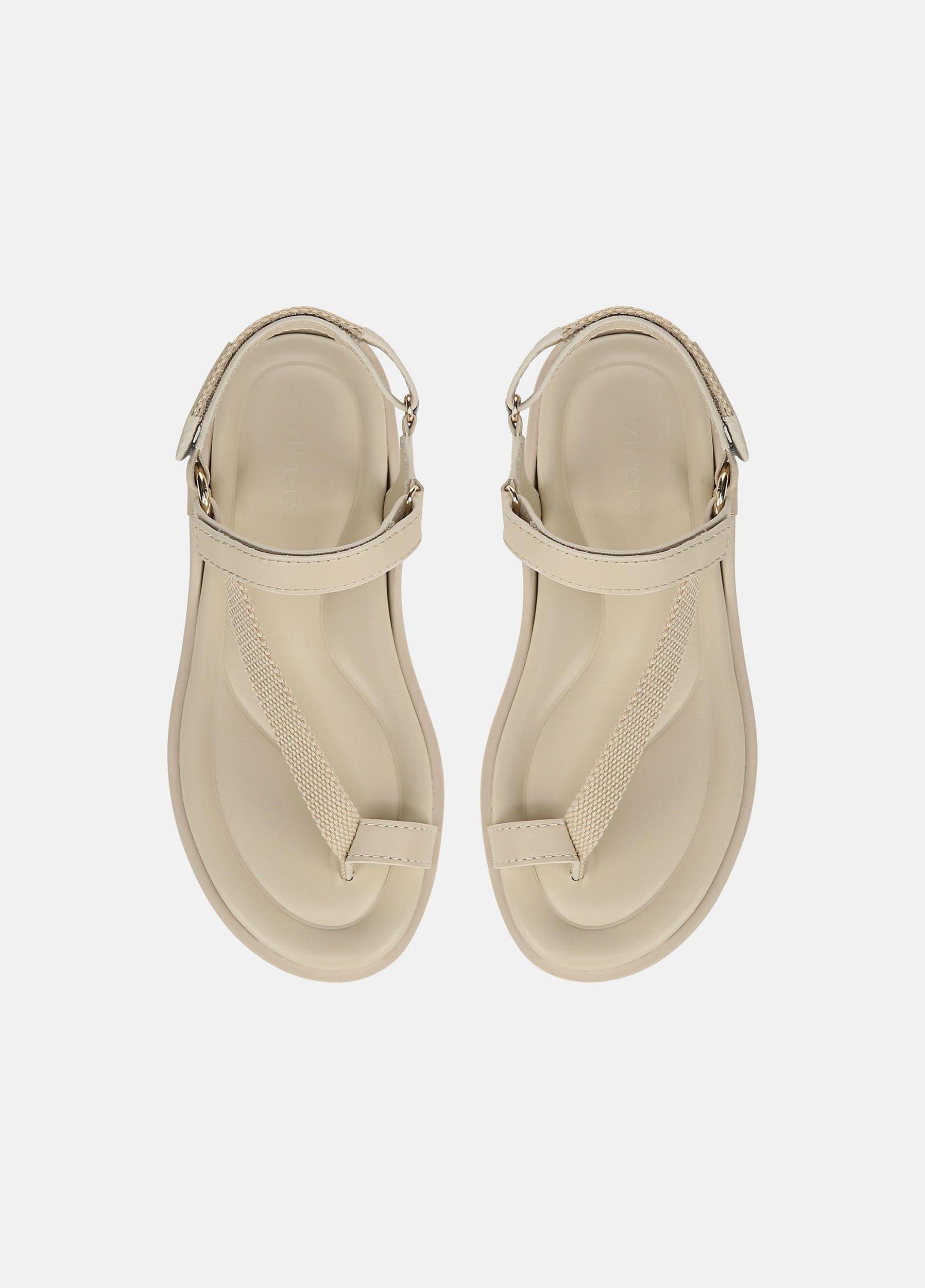 Summer Leather & Canvas Sandal Product Image