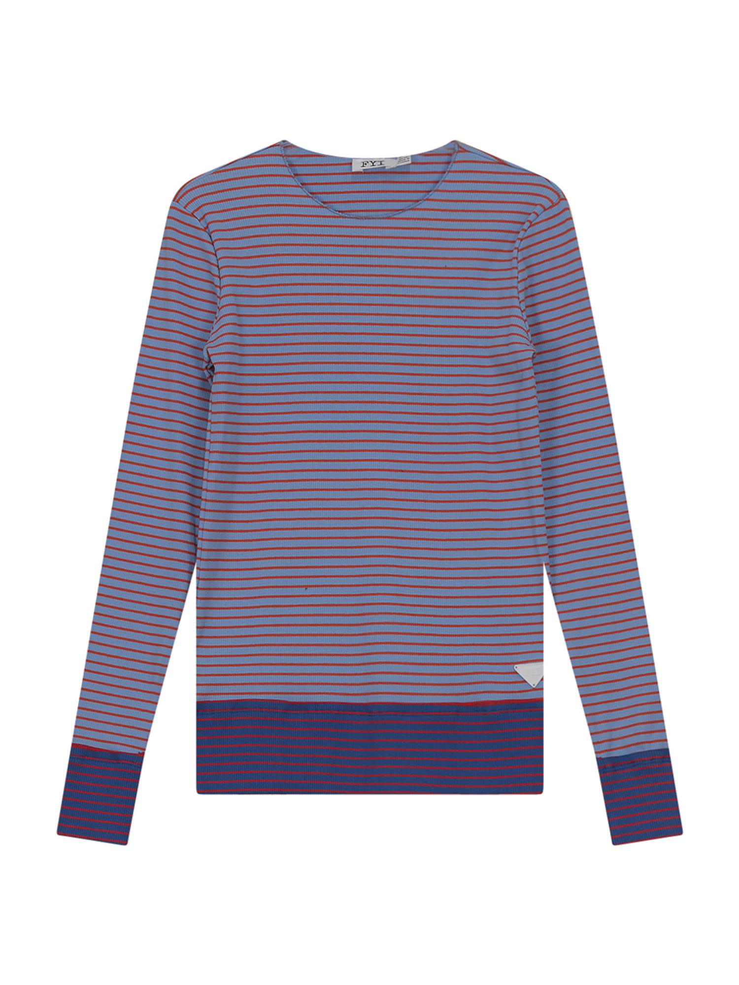 FYI Striped Crewneck Top Product Image