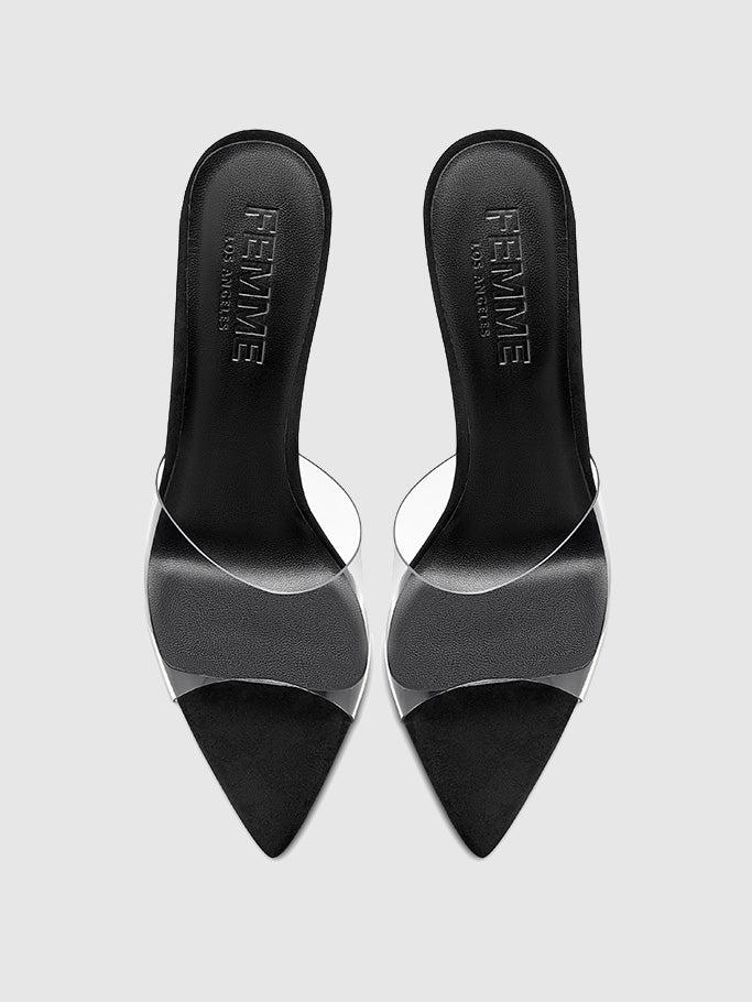 Gianni Suede Mule - Noche Product Image