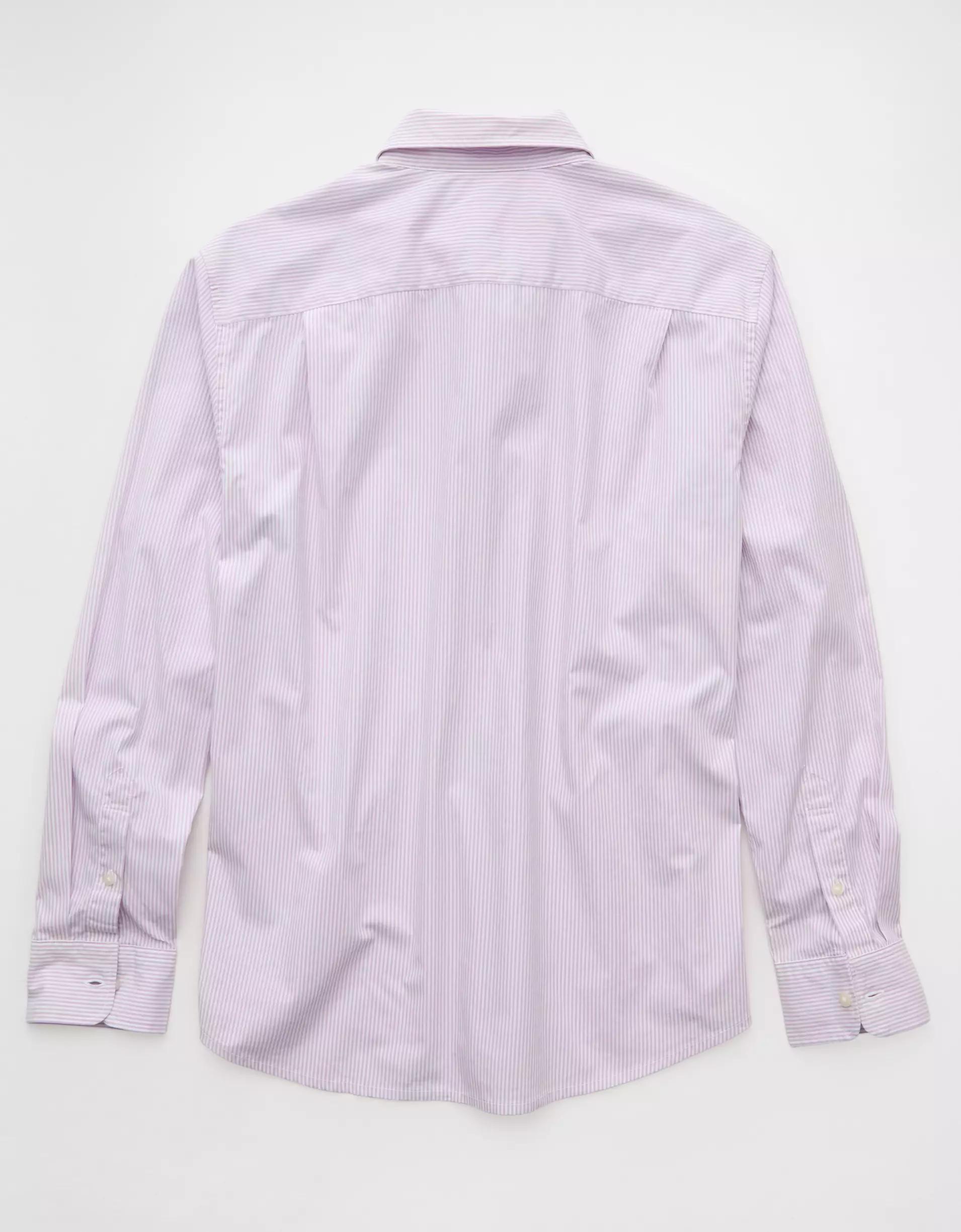 AE Everyday Relaxed Fit Poplin Button-Up Shirt Product Image