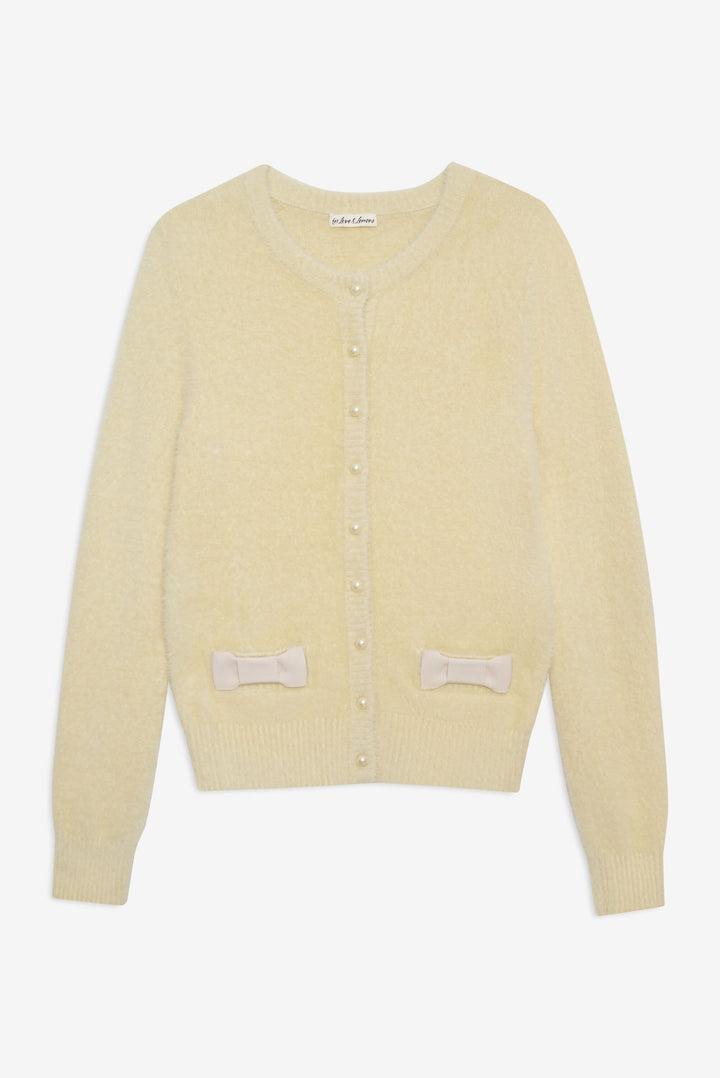 Harper Cardigan — Yellow Product Image