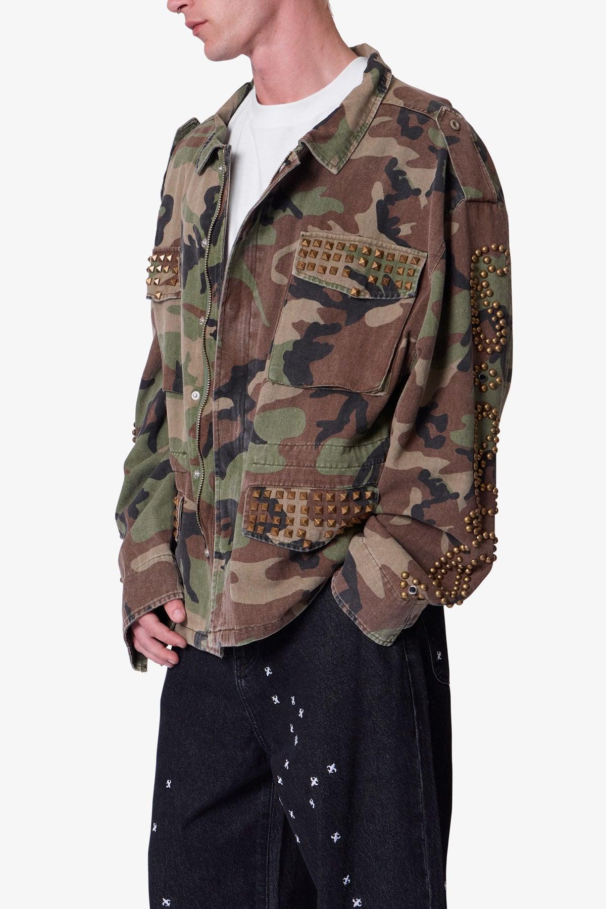 Studded Camo Jacket - Camo Product Image