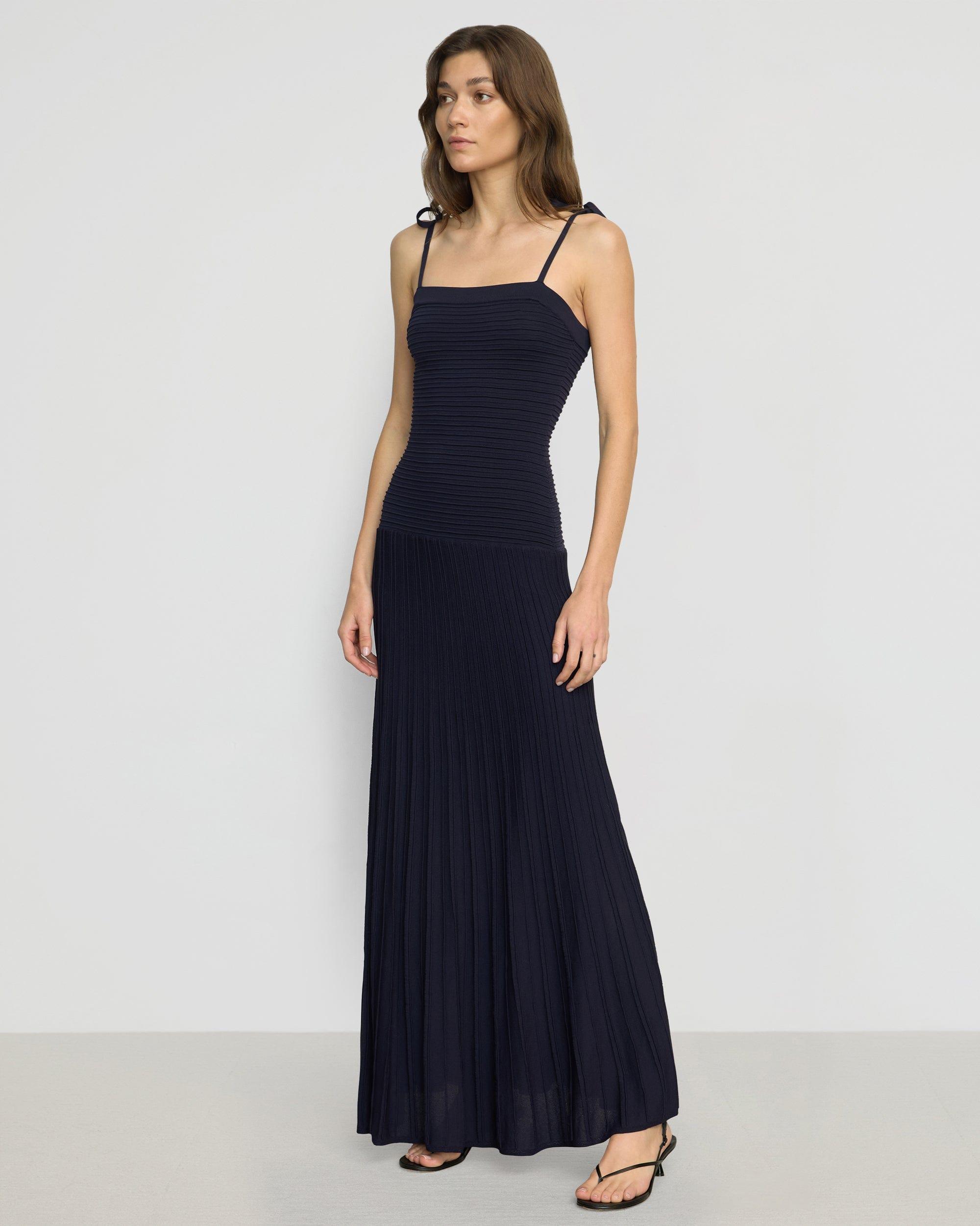 Chan Ottoman-Knit Dress Product Image