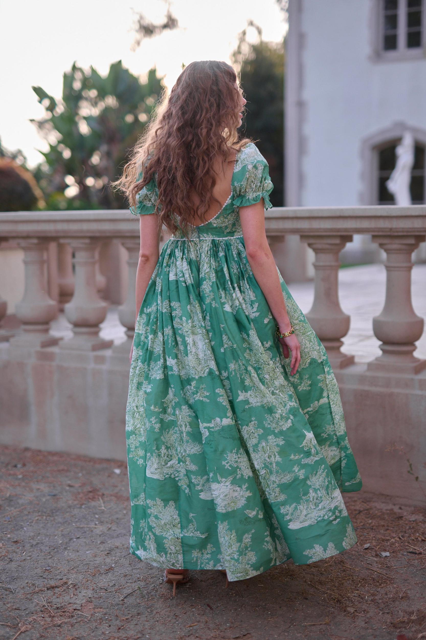 The Cedar Toile Love Story Dress Product Image