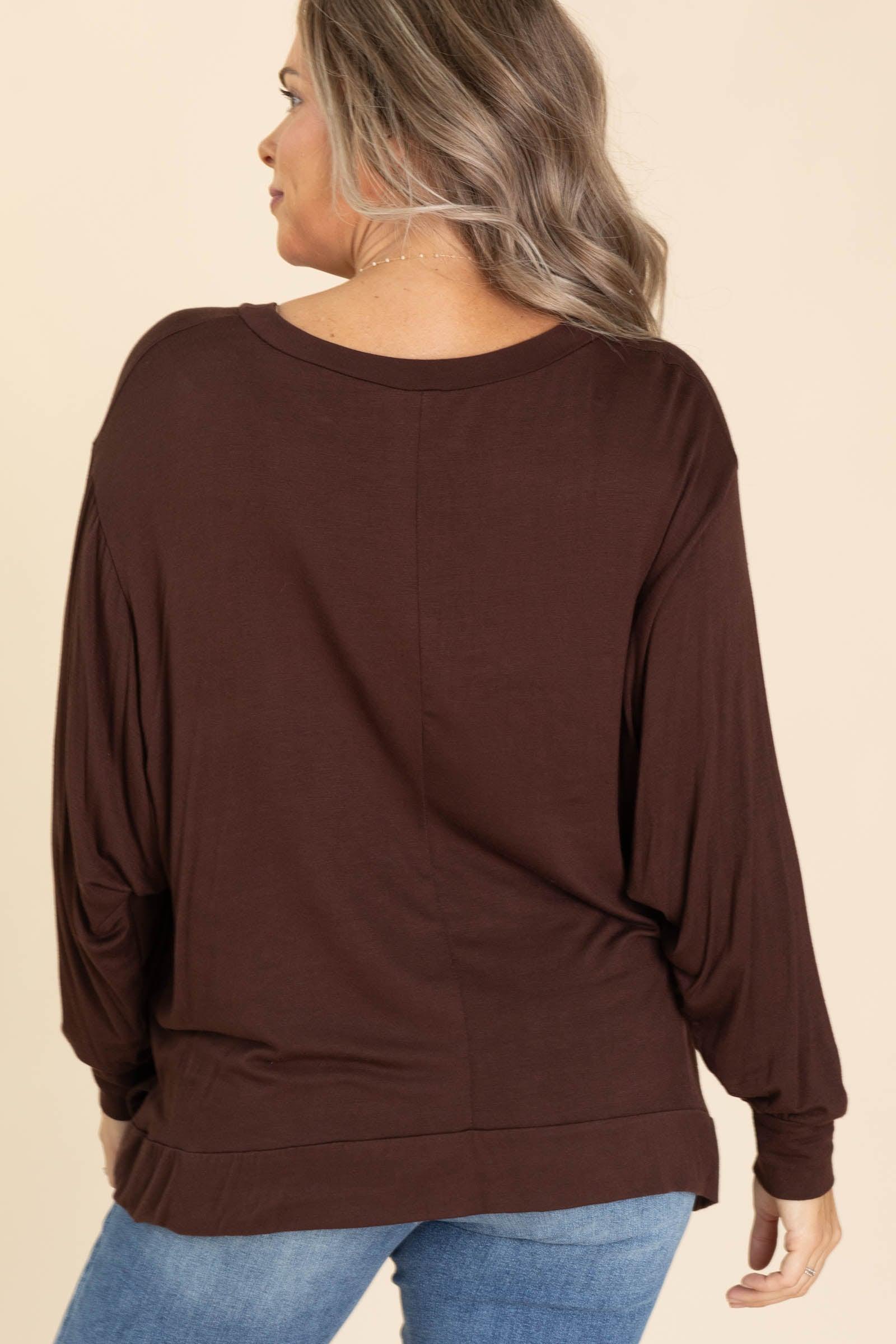 Super Soft Basic Dolman Sleeve Top Product Image