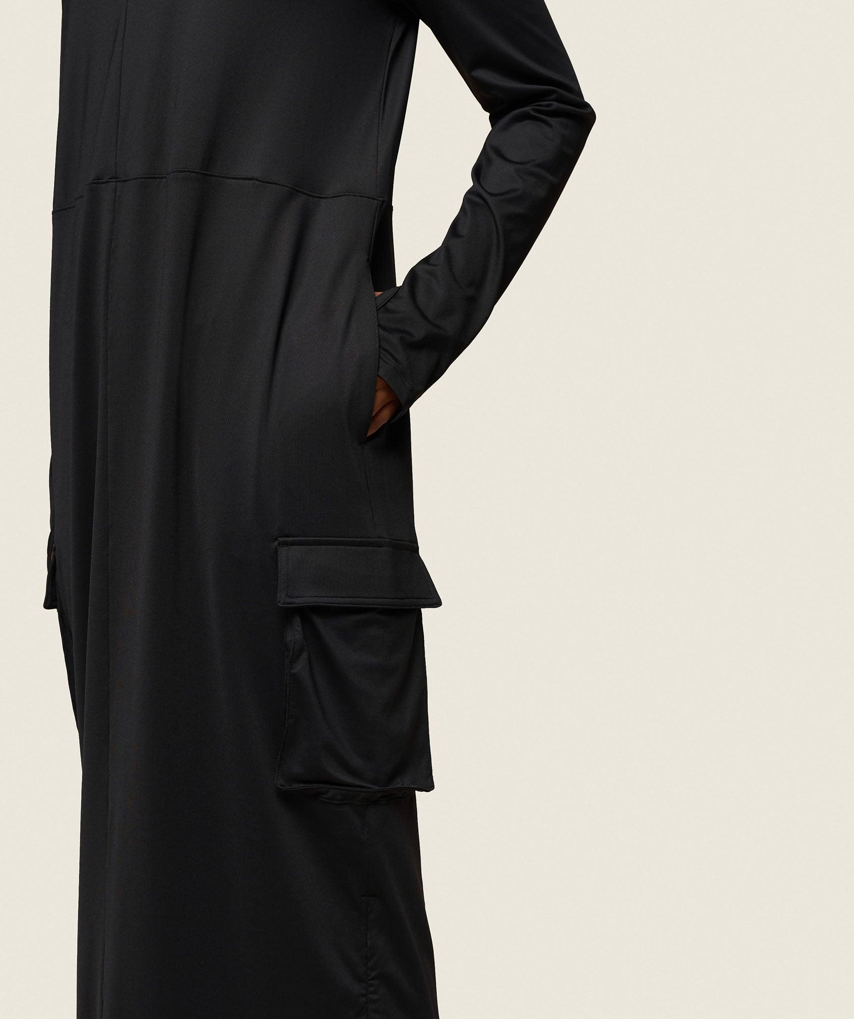 Gymshark GS x Leana Deeb Abaya - Black Female Product Image
