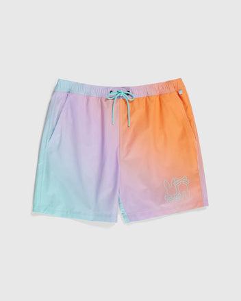 MENS WINTON PRINTED SWIM TRUNK - B6W915A2PO Product Image