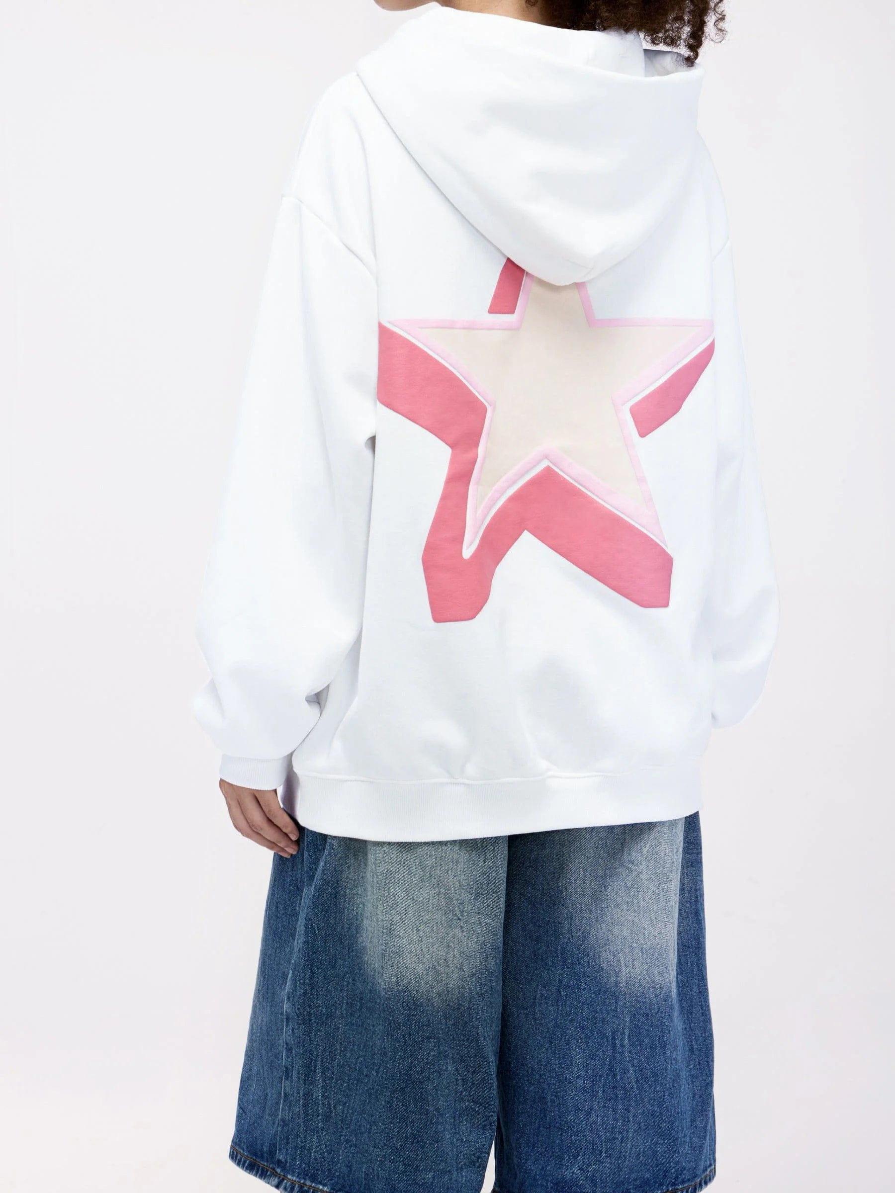 Aelfric Eden Oversized Star Graphic Hoodie Product Image