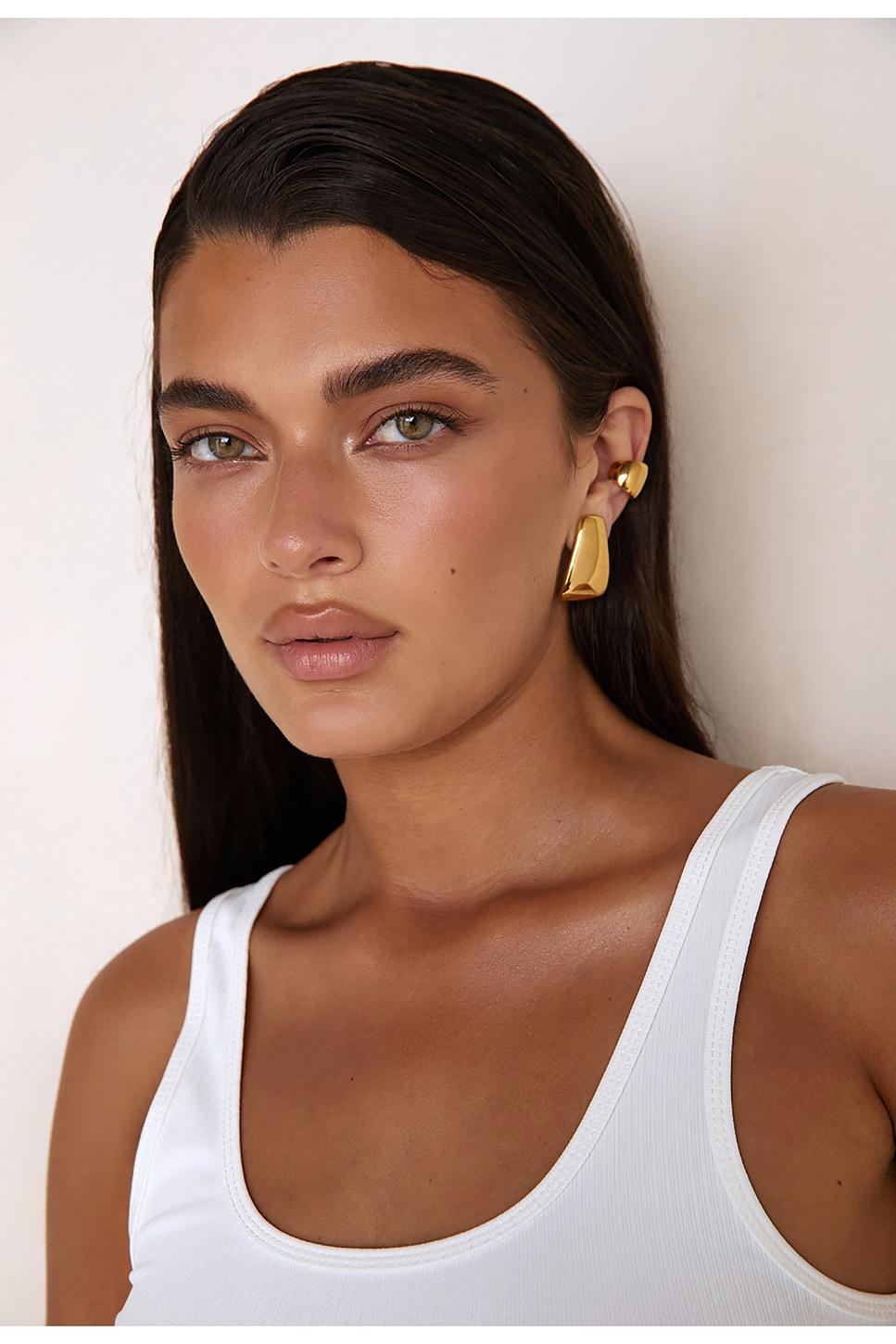 Yvette Earrings Cendre Product Image