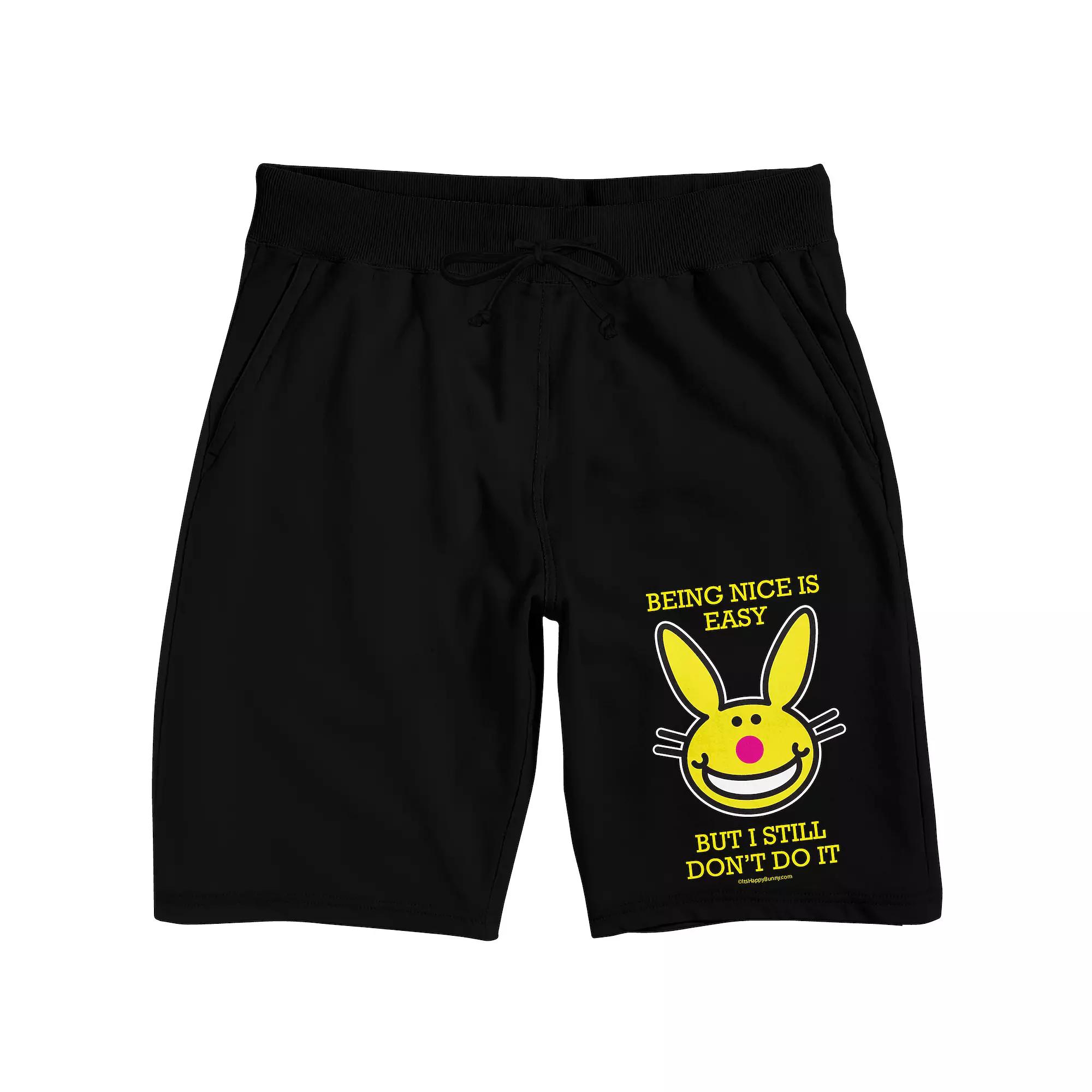 Men's It's Happy Bunny Pajama Shorts,  Product Image